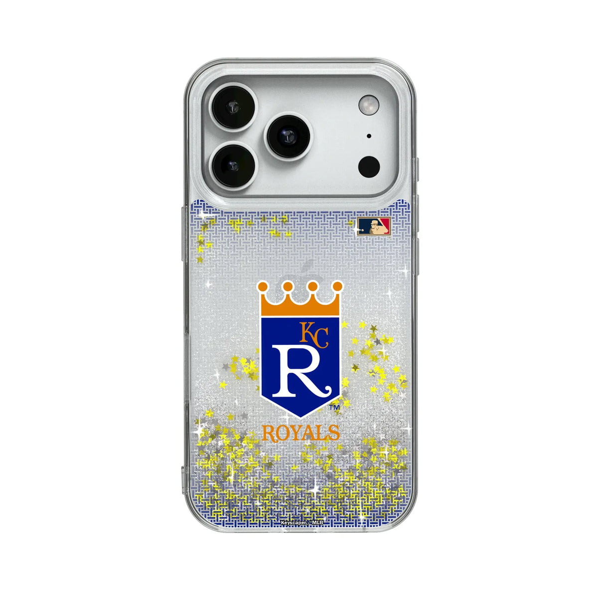 Kansas City Royals 1969-1978 - Cooperstown Collection Linen Glitter Phone Case 18