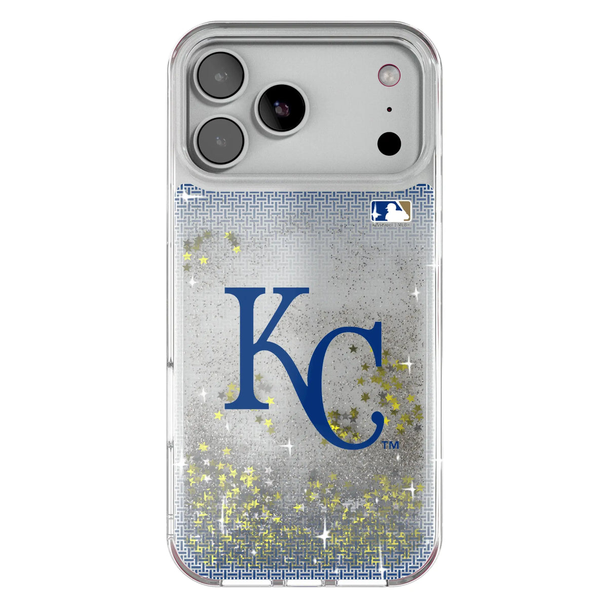 Kansas City Royals Linen Glitter Phone Case 19
