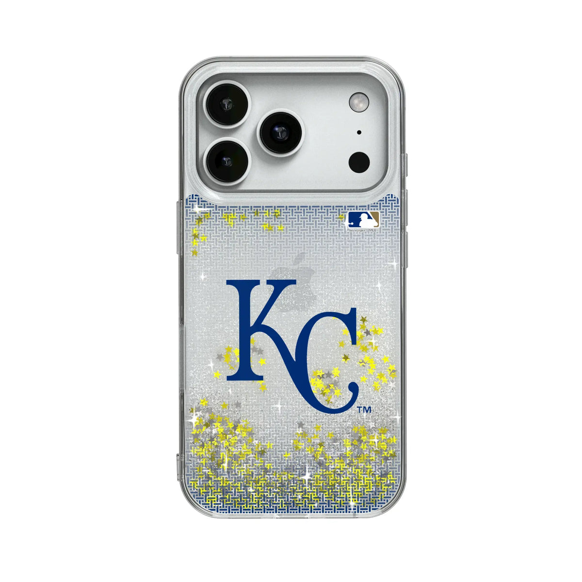 Kansas City Royals Linen Glitter Phone Case 18