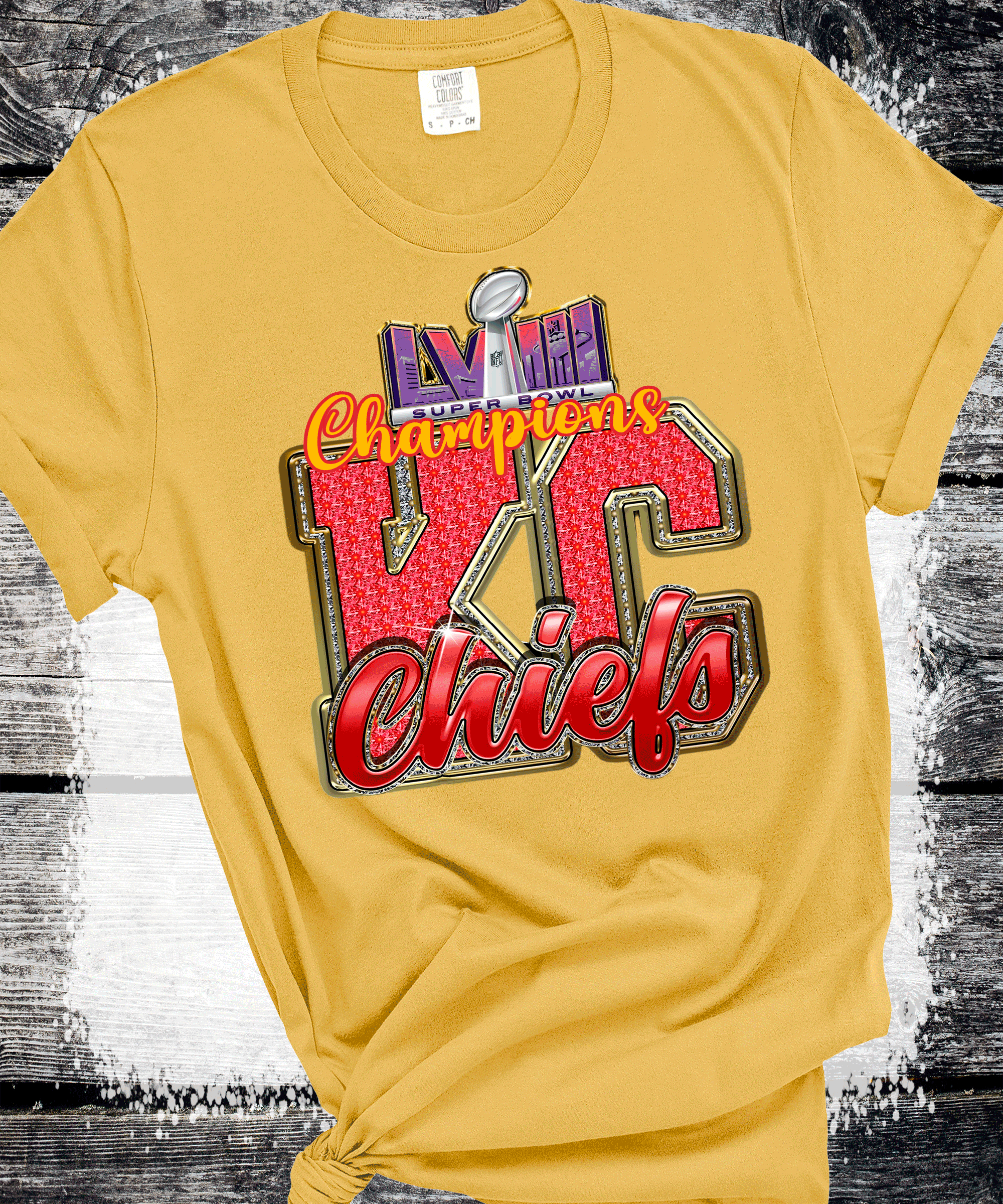 2024 Super Bowl Champions Vegas Chiefs Football Super Bowl 2024 Kansas City 10