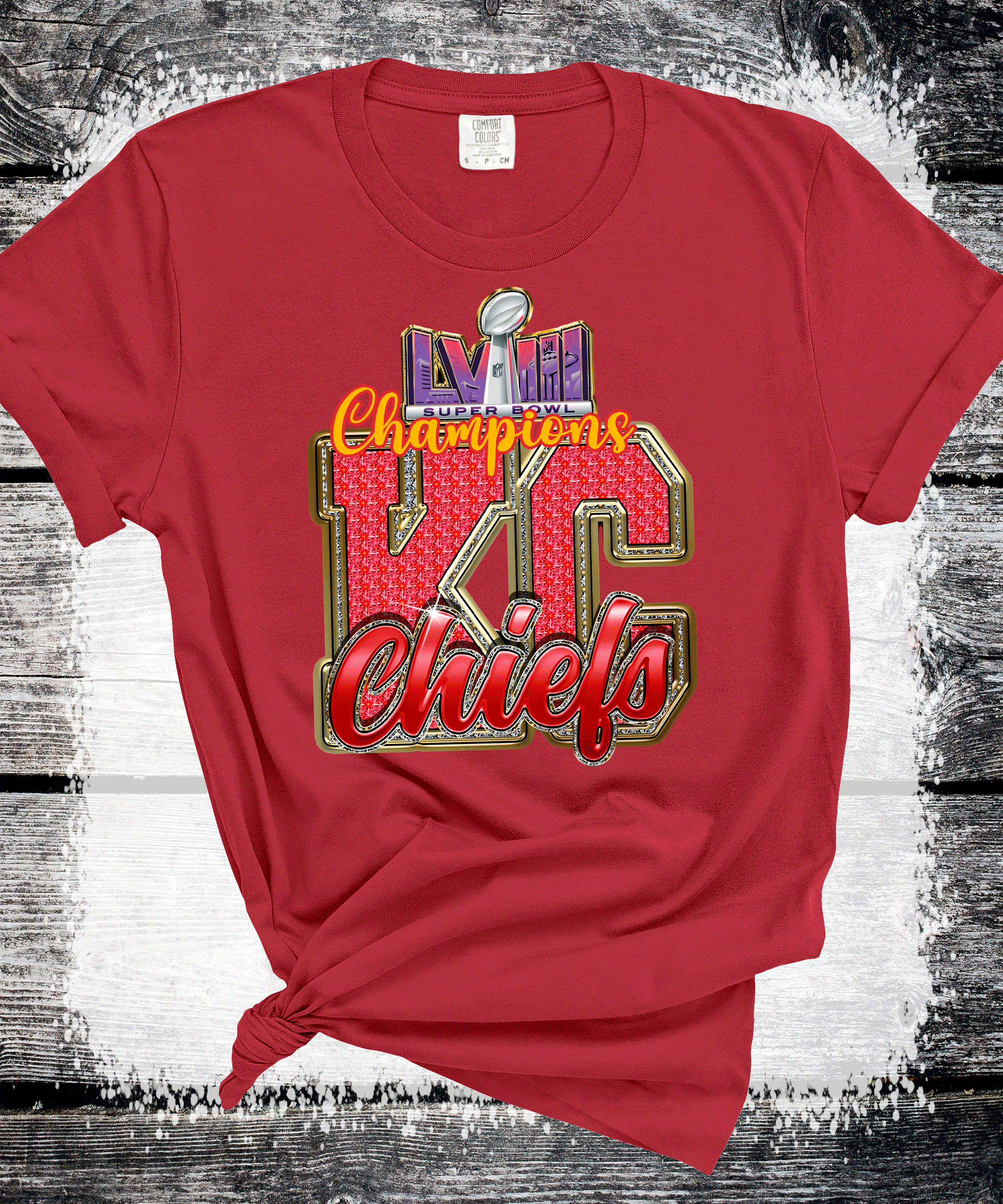 2024 Super Bowl Champions Vegas Chiefs Football Super Bowl 2024 Kansas City 5