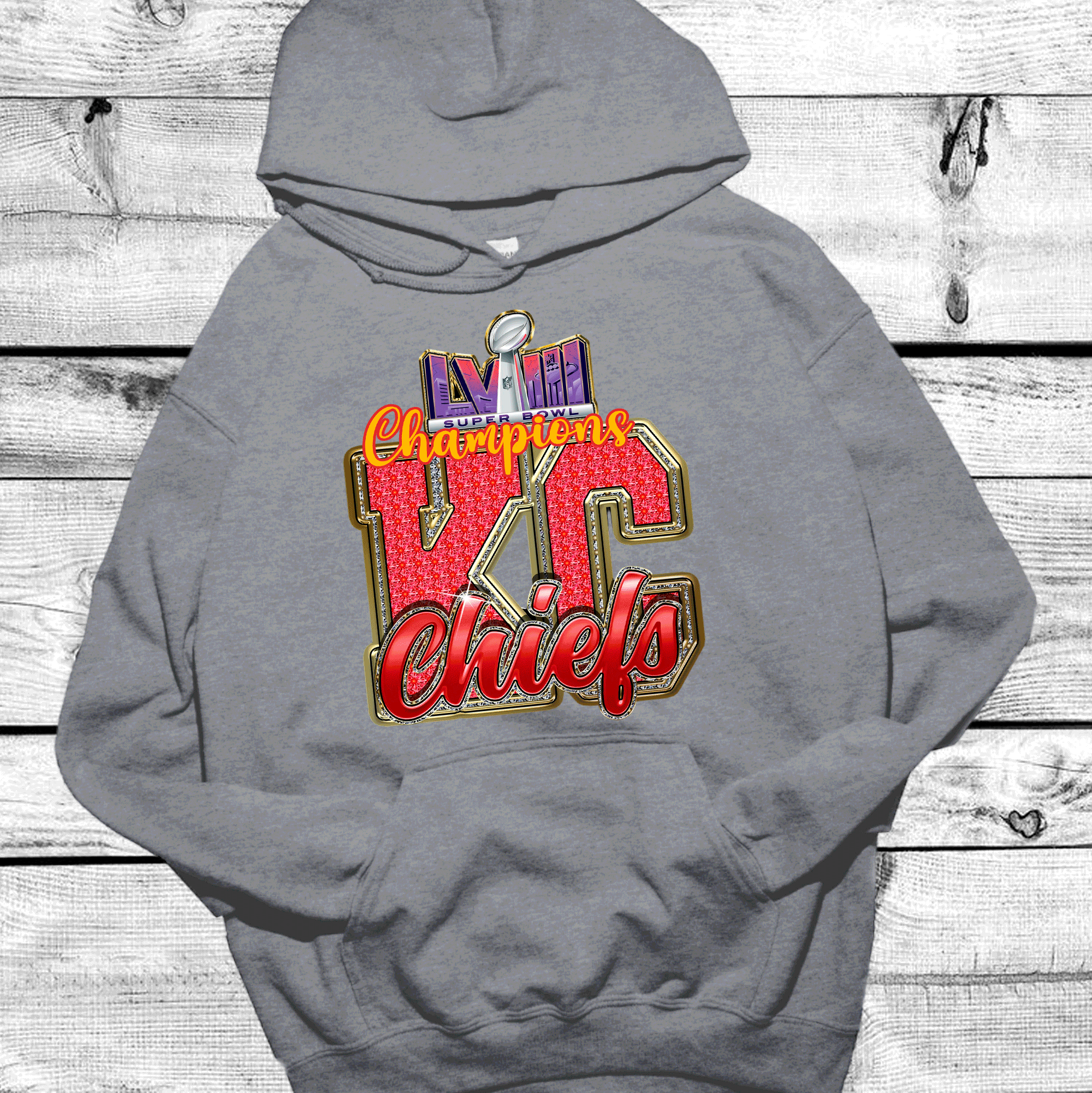 2024 Super Bowl Champions Vegas Chiefs Football Super Bowl 2024 Kansas City 6
