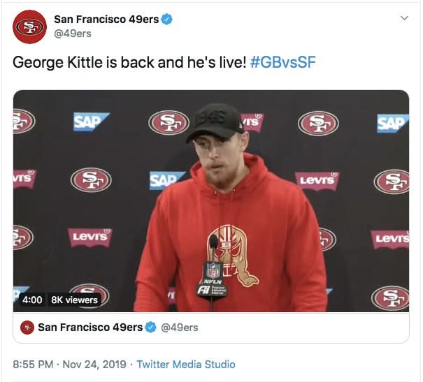 George Kittle: Lucha Mask 11