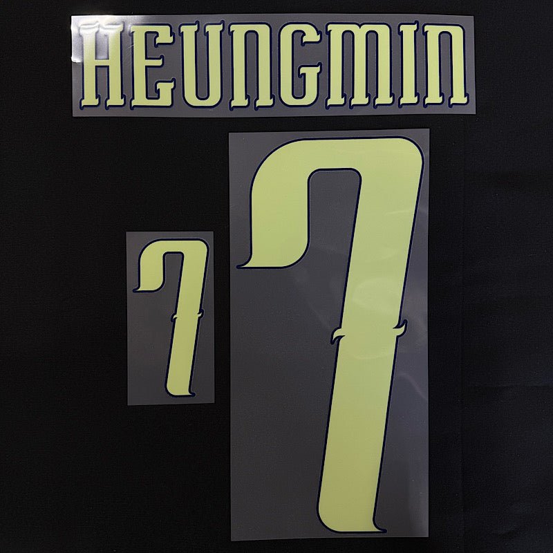 Korea 2026 Away HEUNGMIN #7 Official Name Set 1