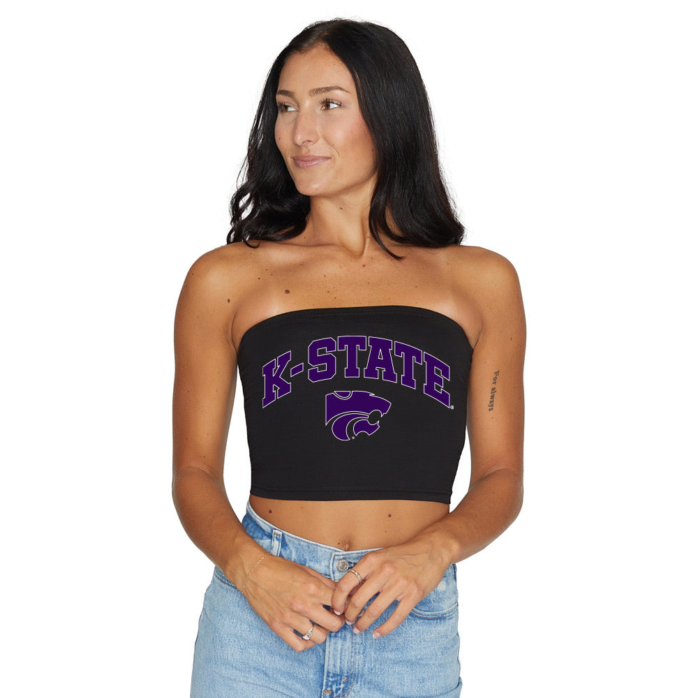 Kansas State Black Tube Top | lojobands