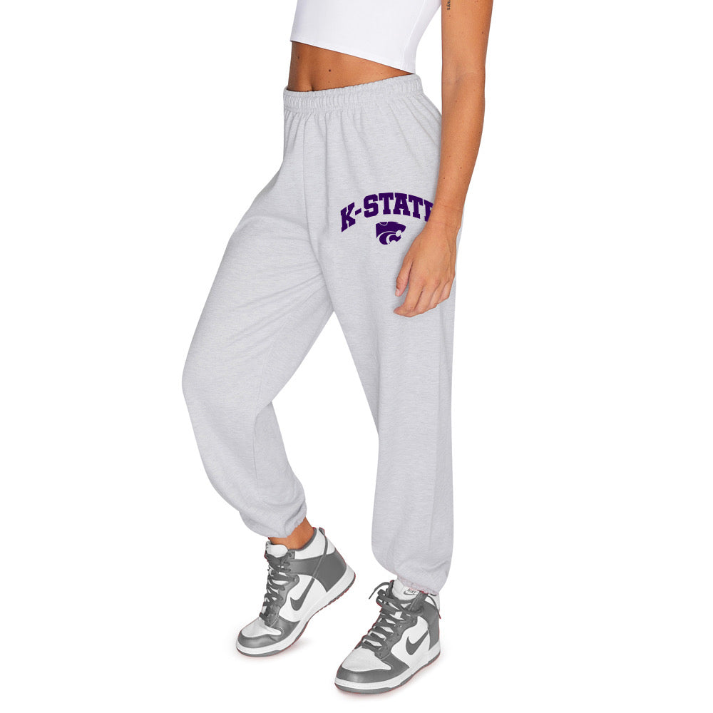 Kansas State Gray Sweatpants | lojobands 3