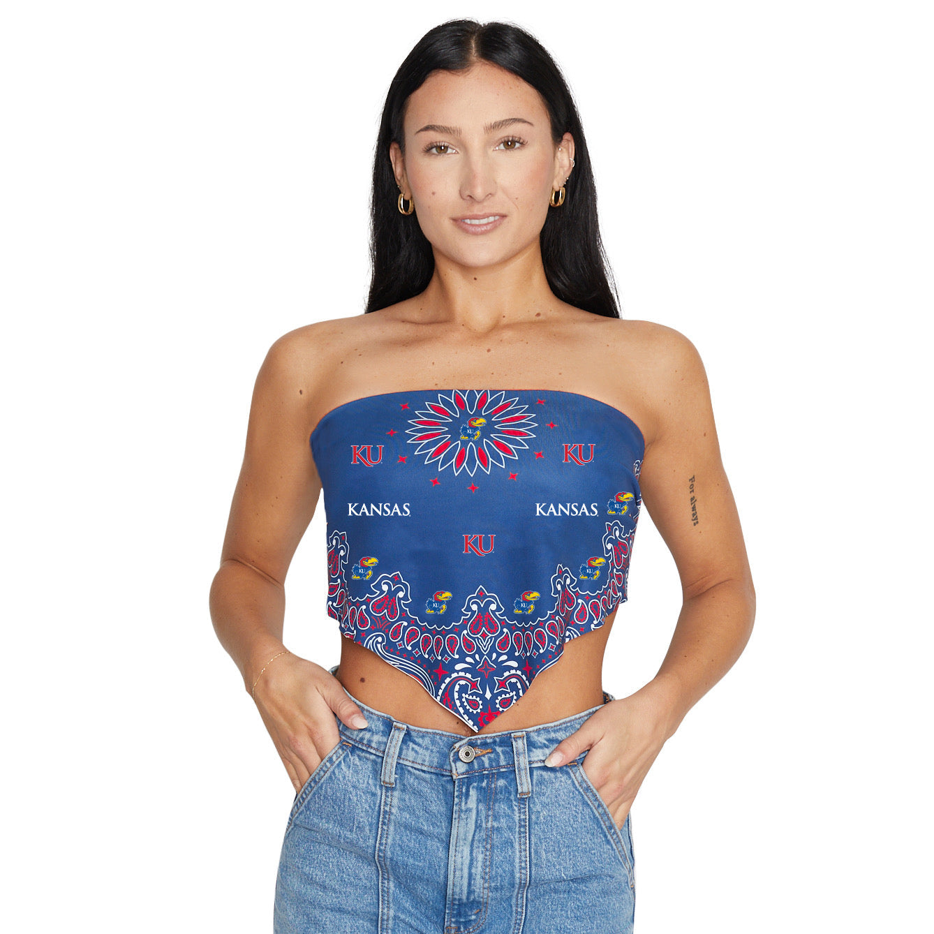 Kansas Jayhawks Bandana Top | lojobands