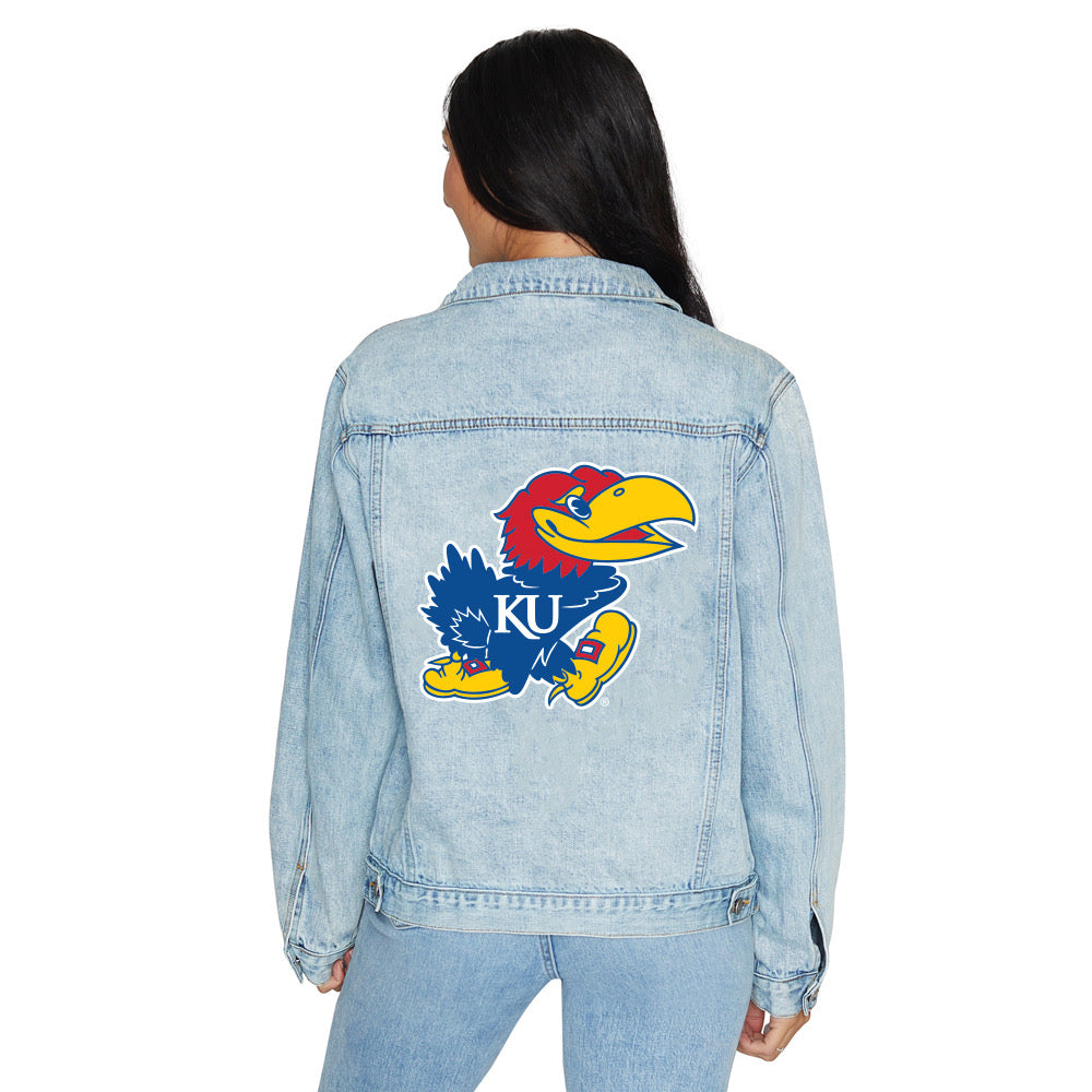 Kansas Jayhawks Denim Jacket | lojobands