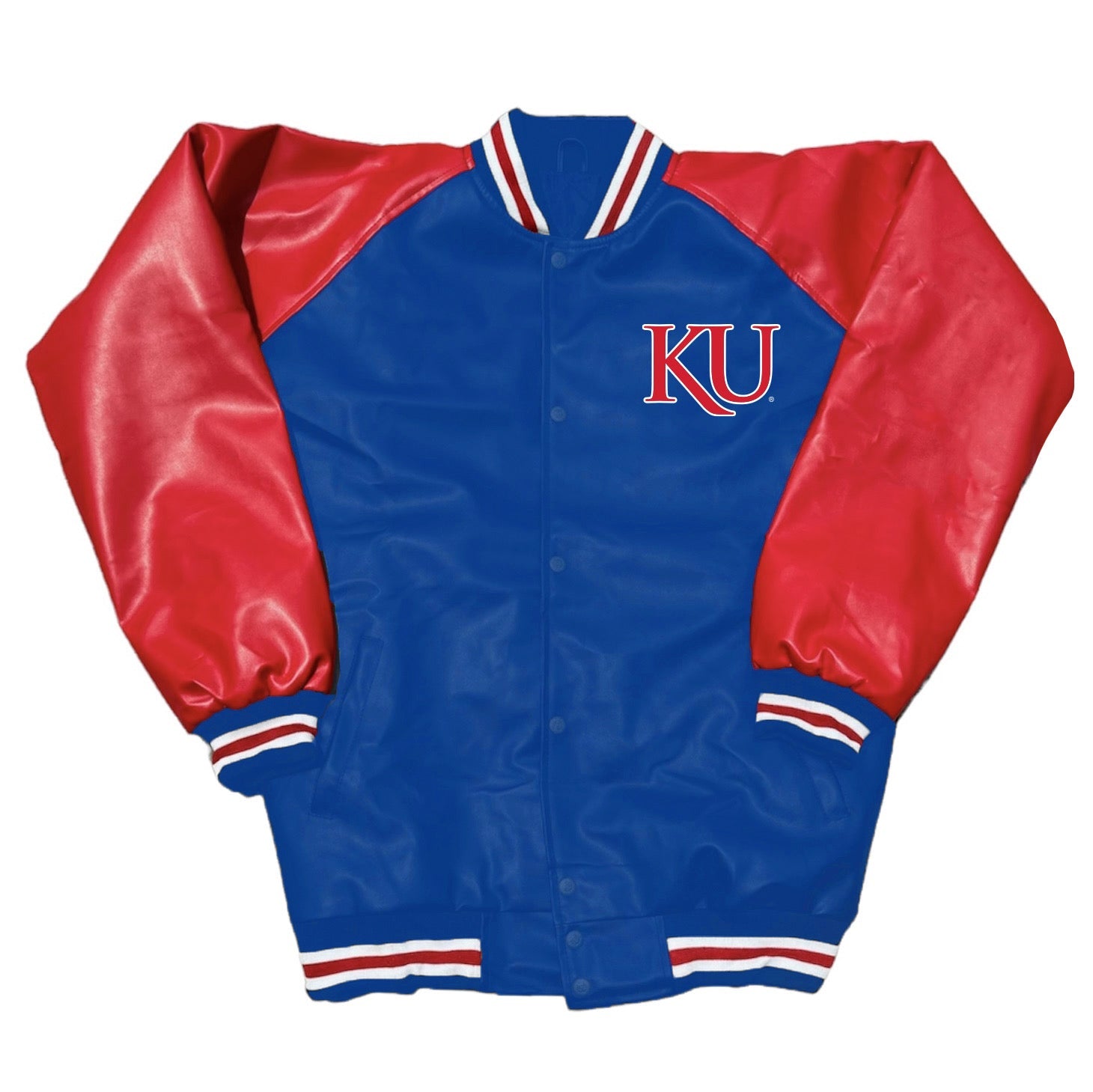 Kansas Jayhawks Varsity Letterman Jacket | lojobands 2