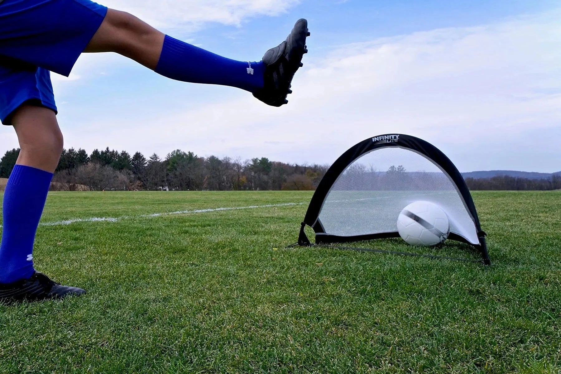 Kwik Goal Infinity Pop-Up Goal (Pair) - 2.5FT 3