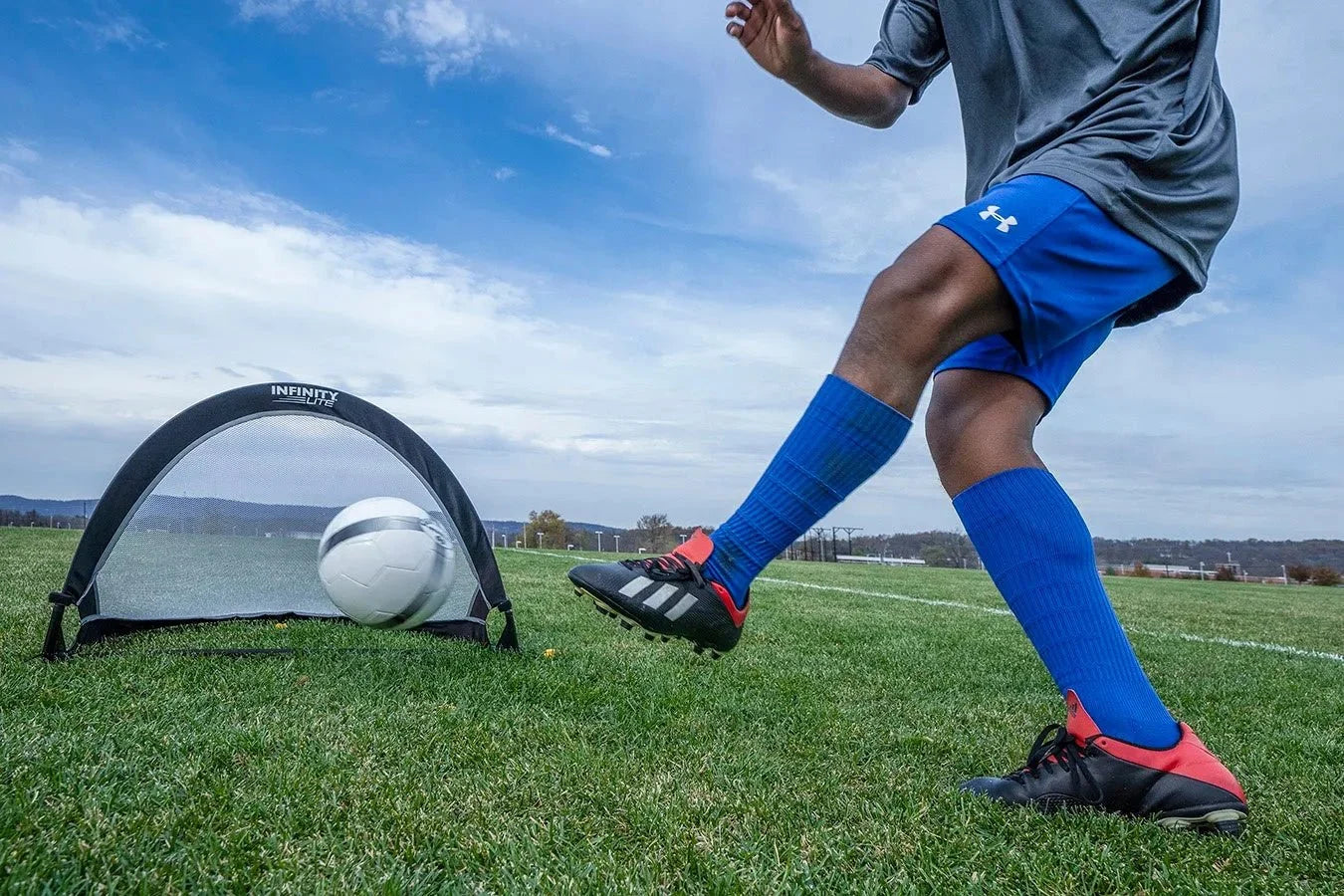 Kwik Goal Infinity Pop-Up Goal (Pair) - 2.5FT 2