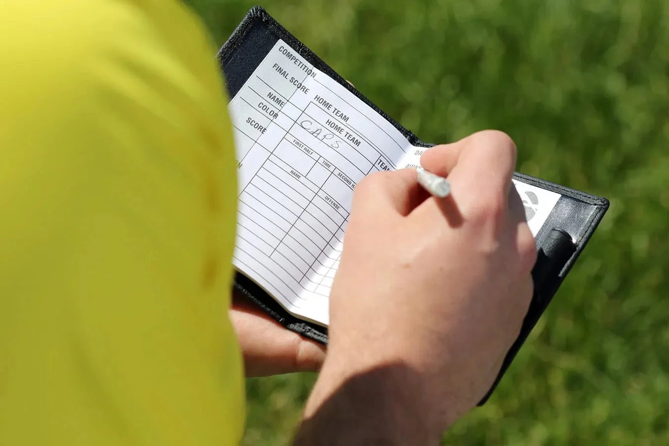 Kwik Goal Referee Score Sheet 2