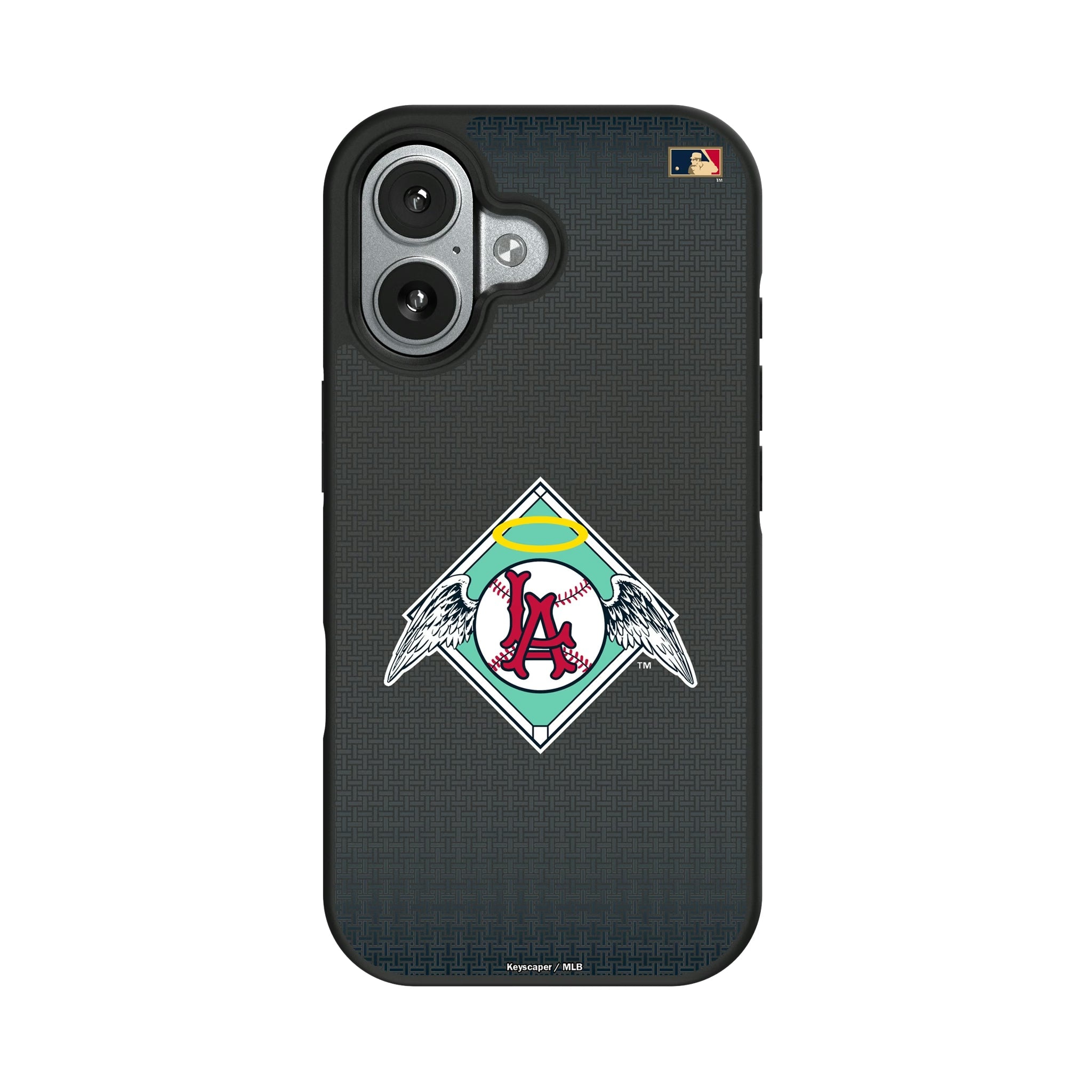 LA Angels 1961-1965 - Cooperstown Collection Linen Bump Phone Case 8