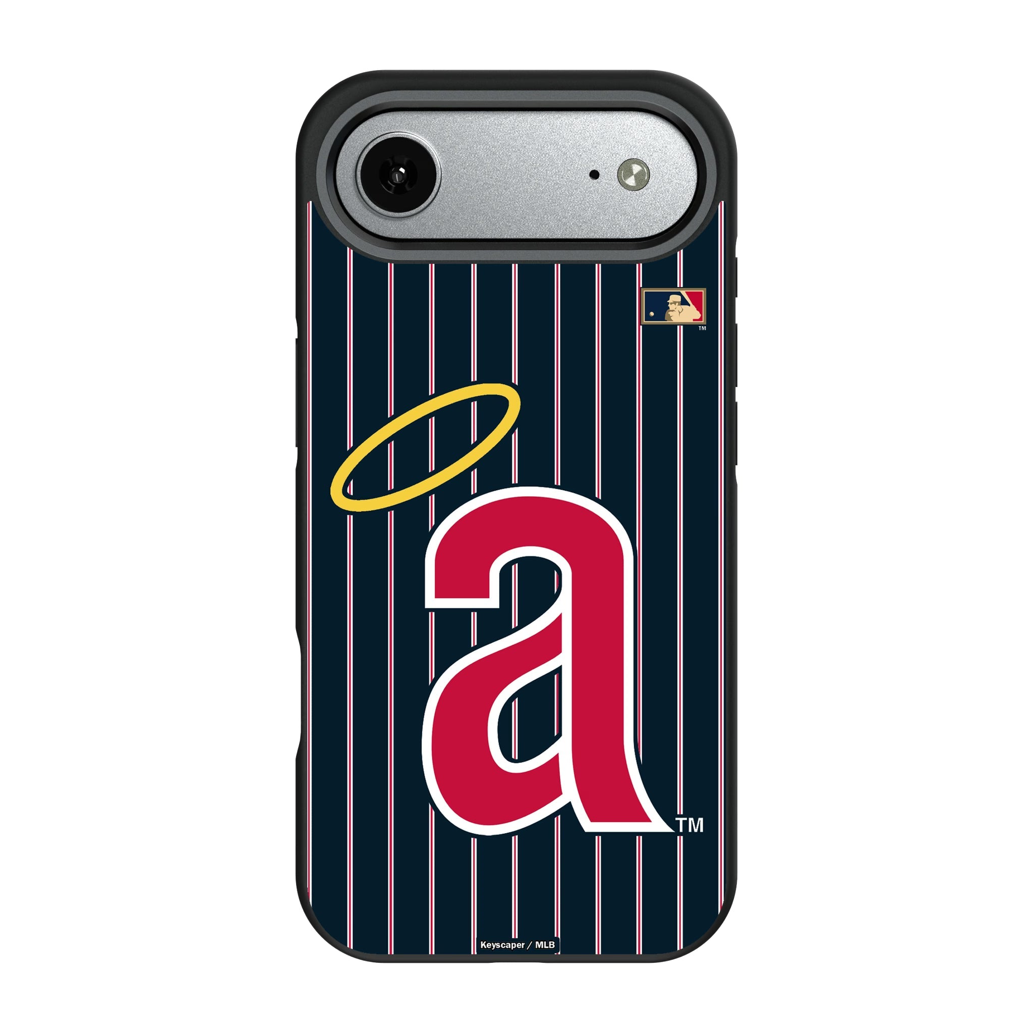 LA Angels 1971 - Cooperstown Collection Pinstripe Bump Phone Case 9