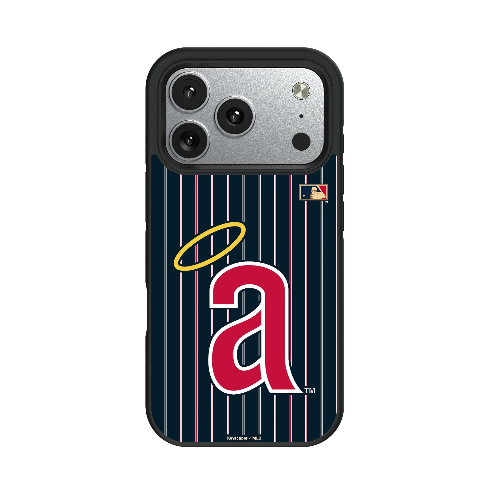 LA Angels 1971 - Cooperstown Collection Pinstripe Bump Phone Case 10