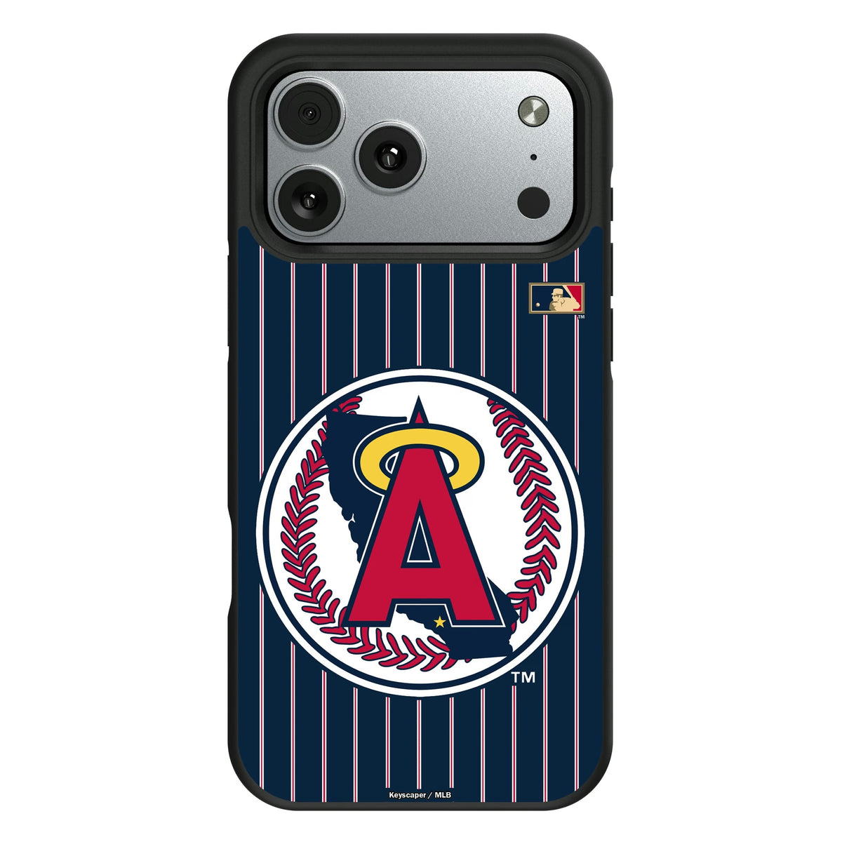 LA Angels 1986-1992 - Cooperstown Collection Pinstripe Bump Phone Case 10