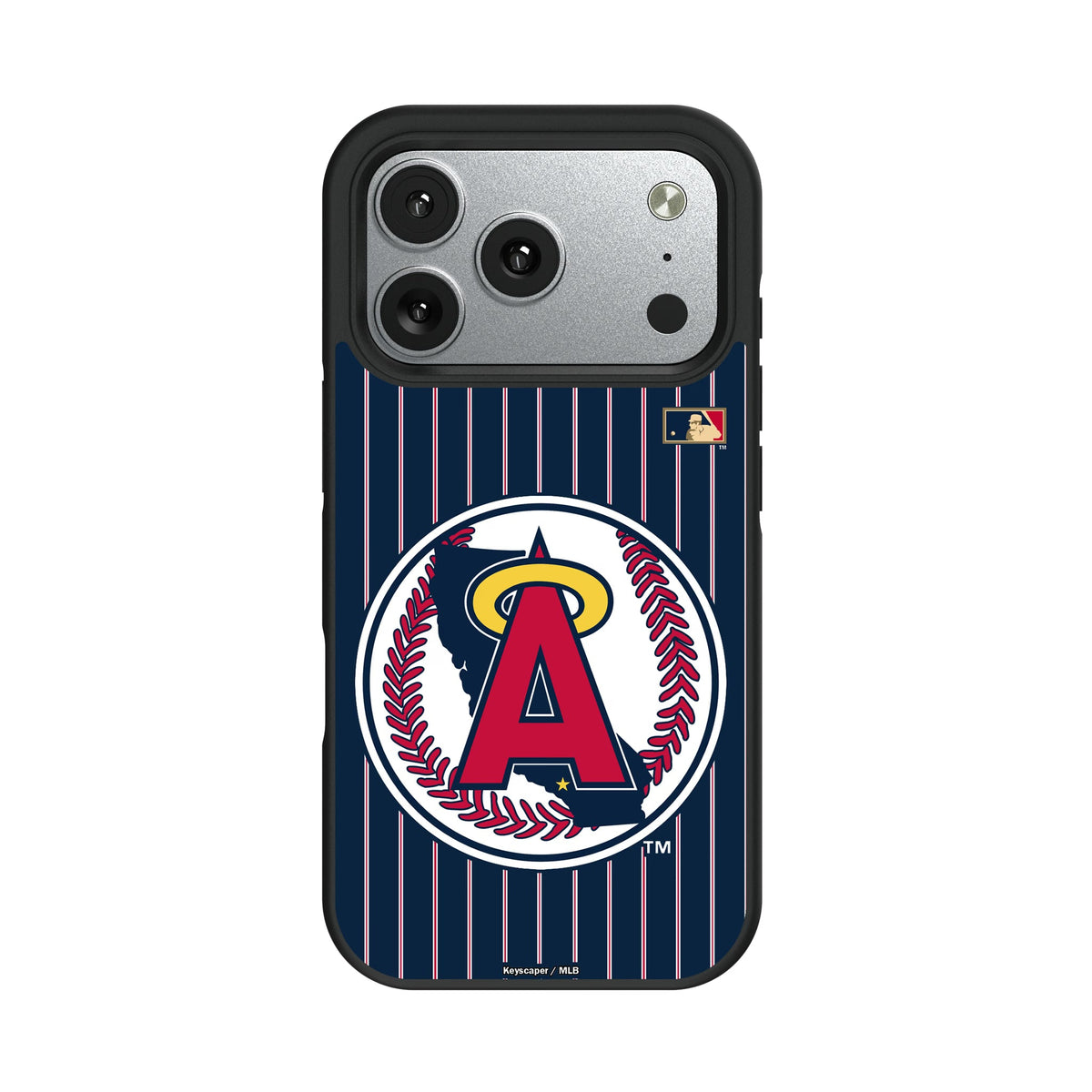 LA Angels 1986-1992 - Cooperstown Collection Pinstripe Bump Phone Case 9