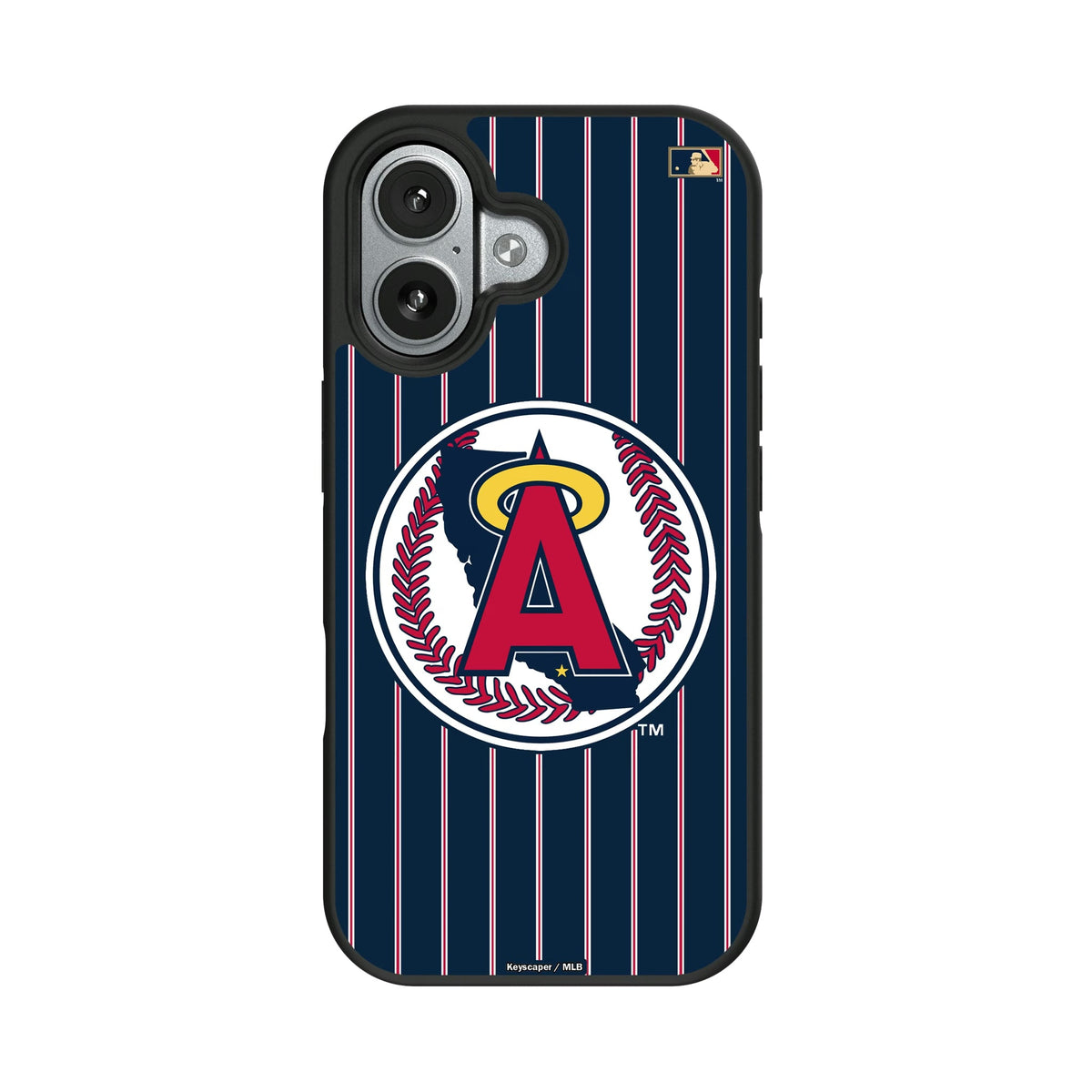 LA Angels 1986-1992 - Cooperstown Collection Pinstripe Bump Phone Case 8