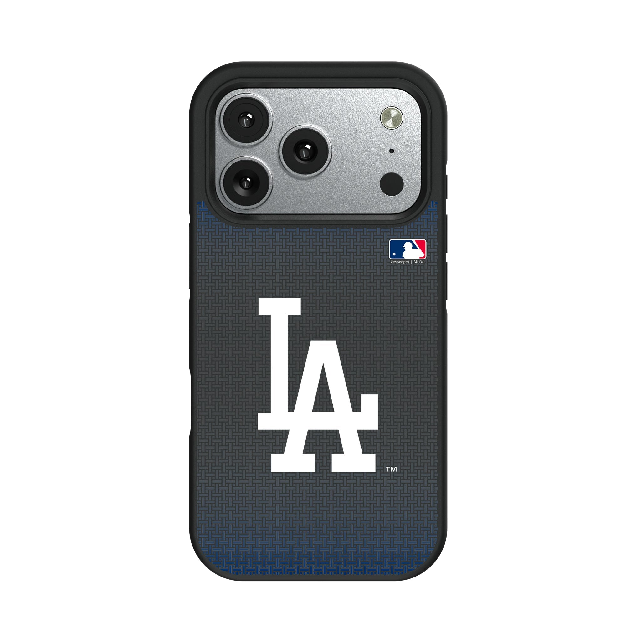 LA Dodgers Linen Bump Phone Case for Apple iPhone 10