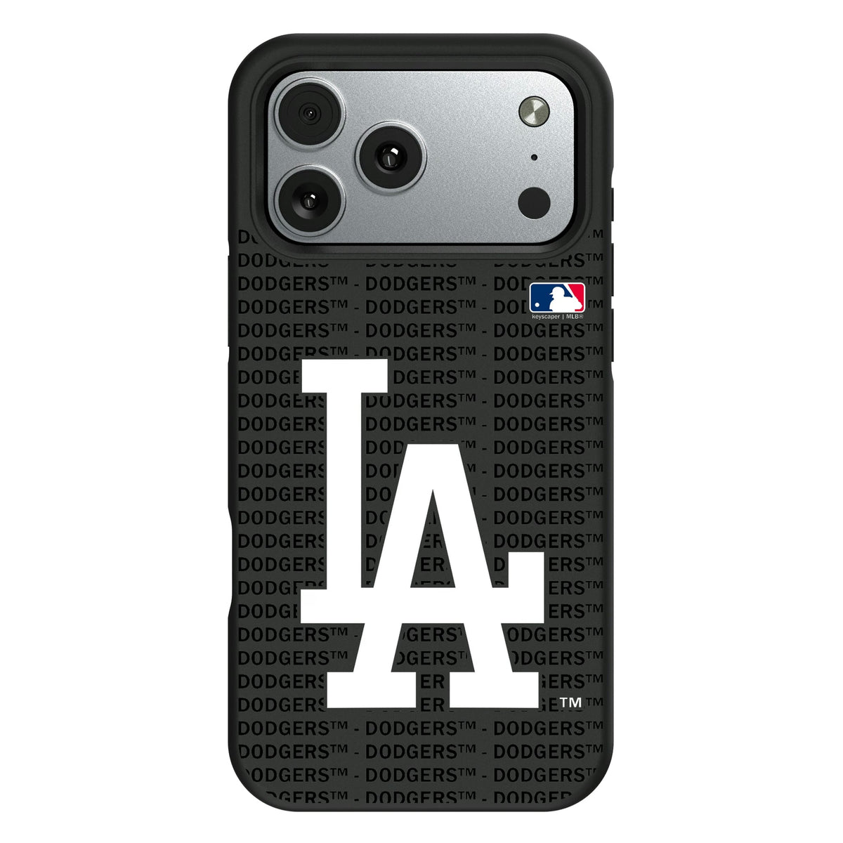 LA Dodgers Text Backdrop Bump Phone Case for Apple iPhone 12