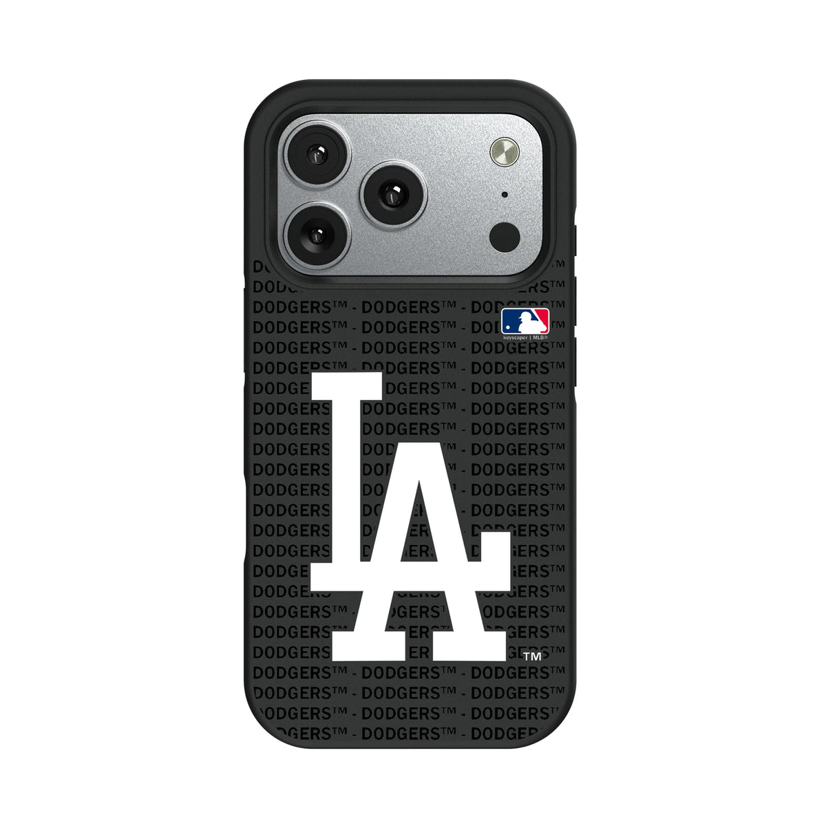LA Dodgers Text Backdrop Bump Phone Case for Apple iPhone 11