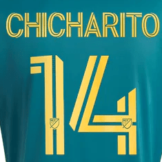 LA Galaxy 2023-25 Away Chicharito #14 Jersey Name Set 1