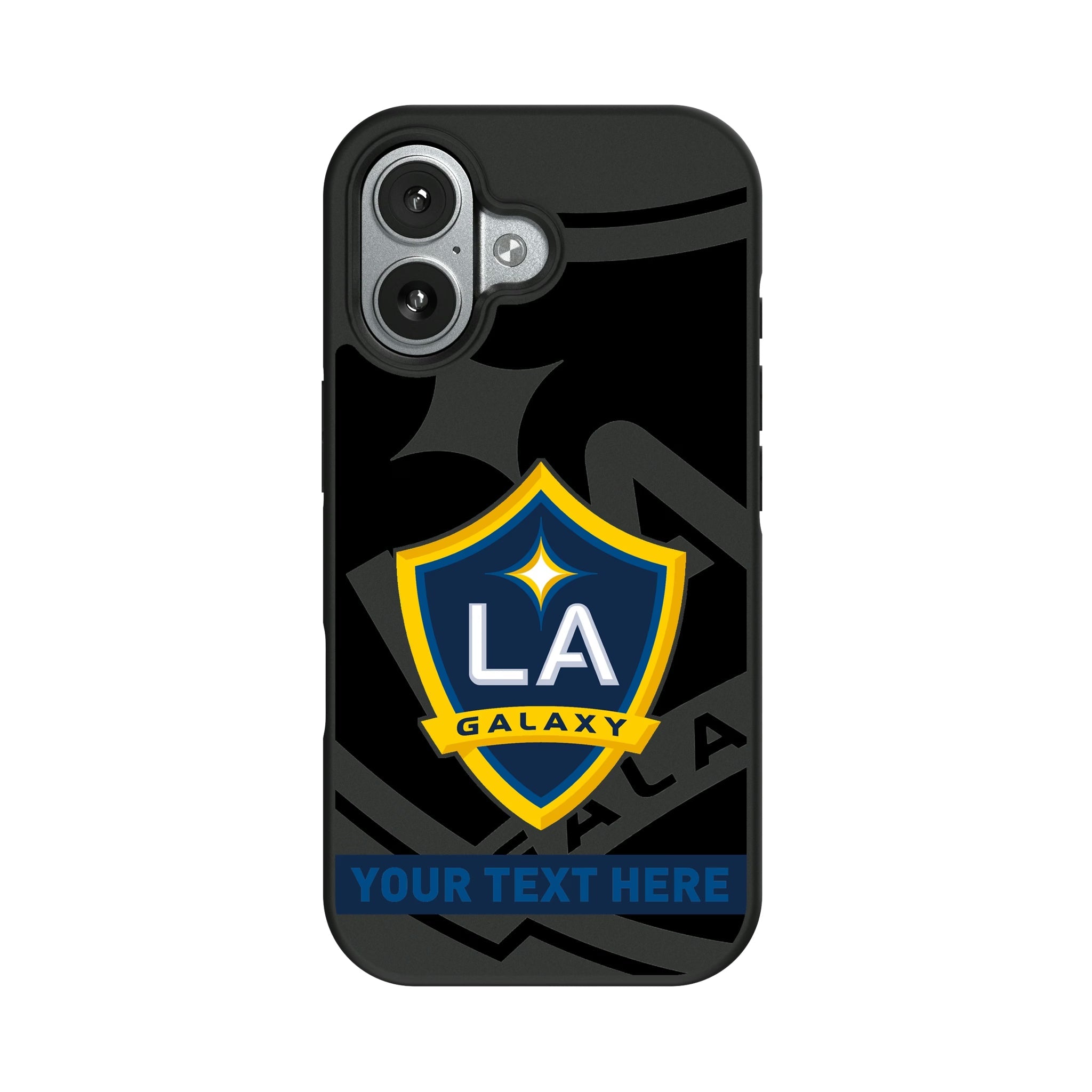 LA Galaxy Personalized Tilt Bump Phone Case for Apple iPhone 9