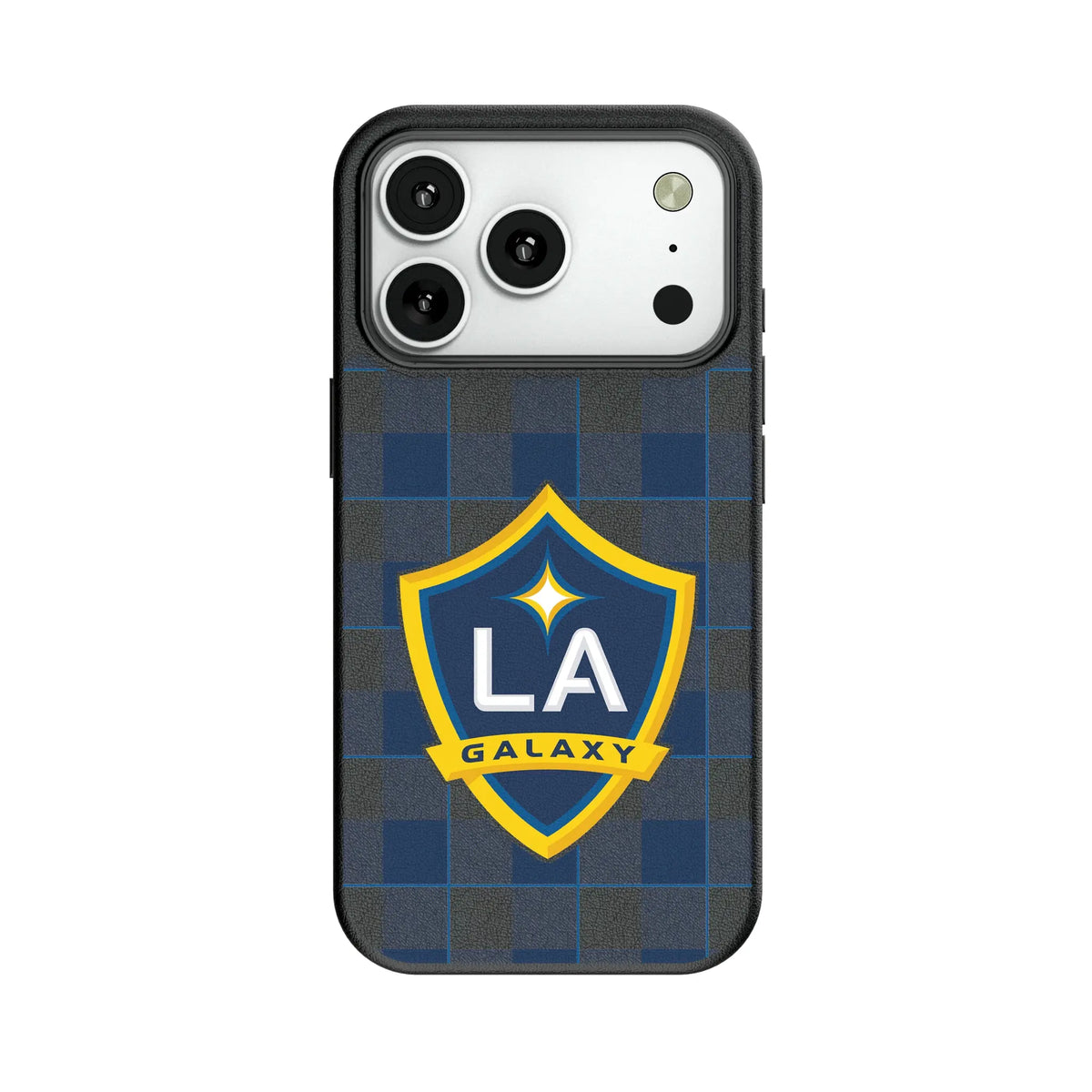 LA Galaxy Plaid MagSafe Compatible Phone Case for Apple iPhone 7