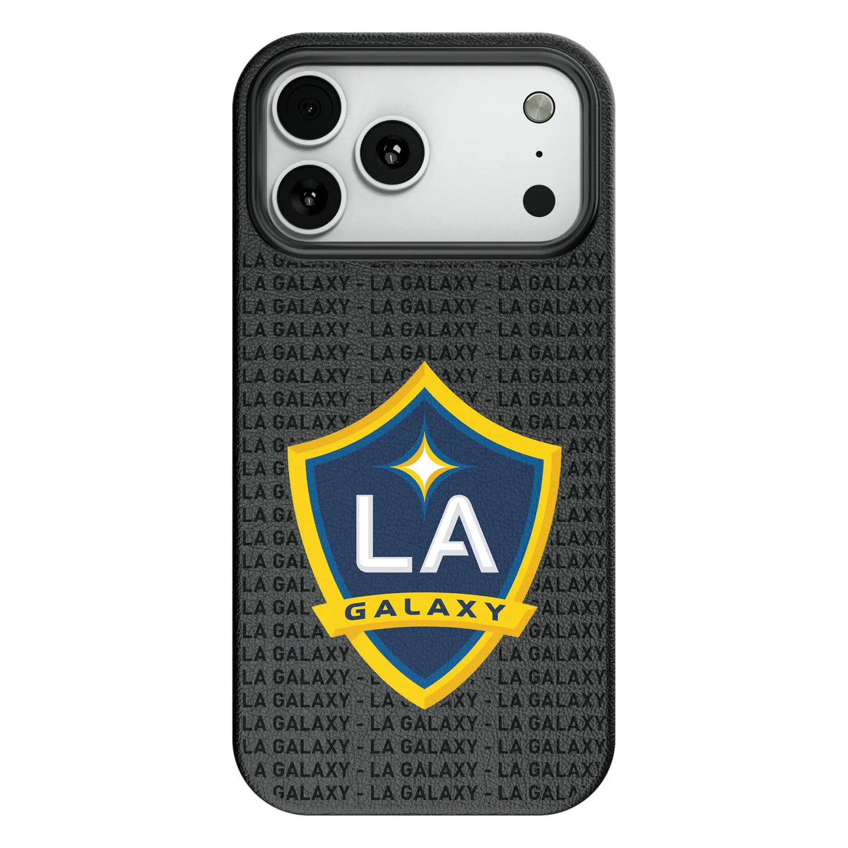 LA Galaxy Text Backdrop MagSafe Compatible Phone Case for Apple iPhone 8