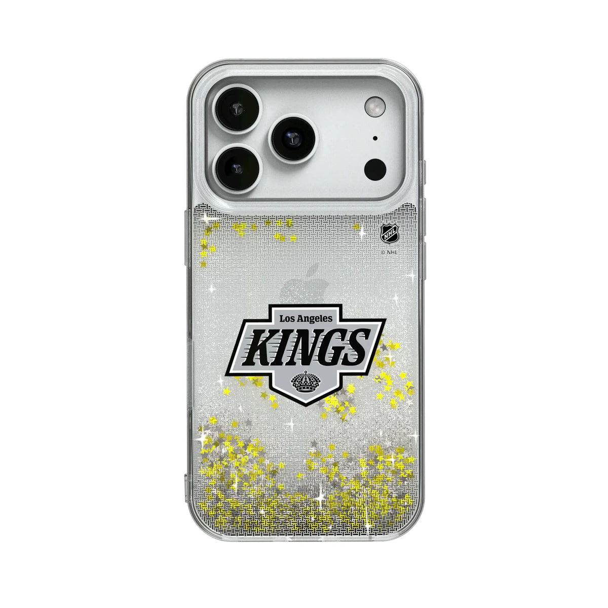LA Kings Linen Glitter Phone Case 18
