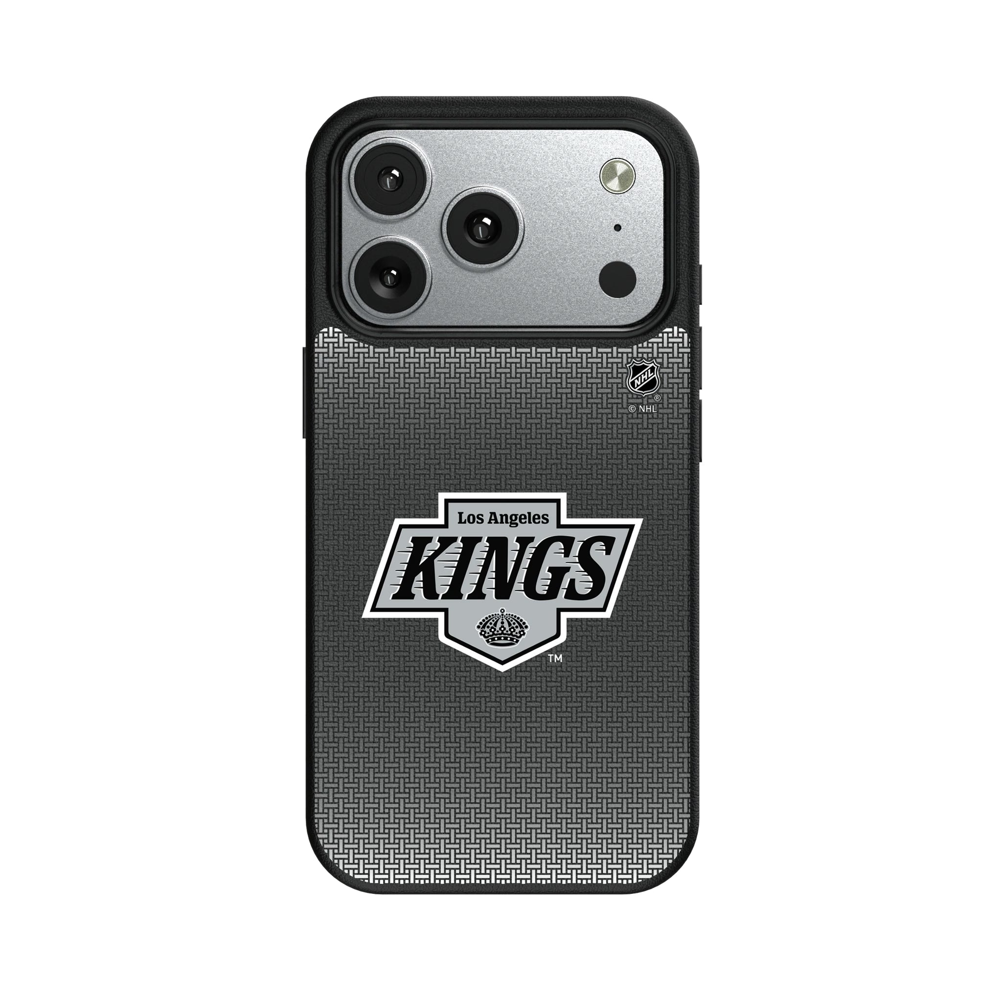 LA Kings Linen MagSafe Compatible Phone Case for Apple iPhone 9