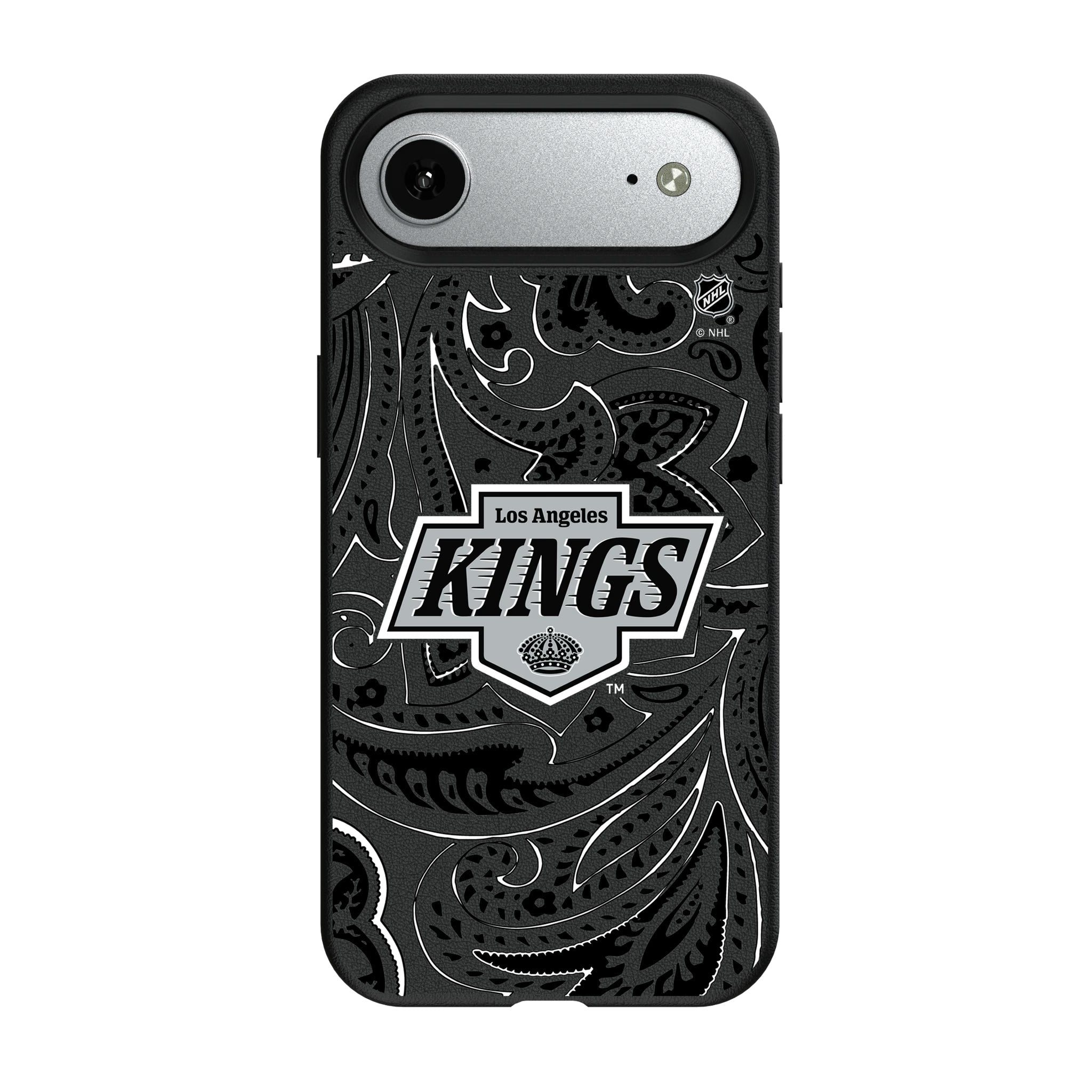 LA Kings Paisley MagSafe Compatible Phone Case for Apple iPhone 8