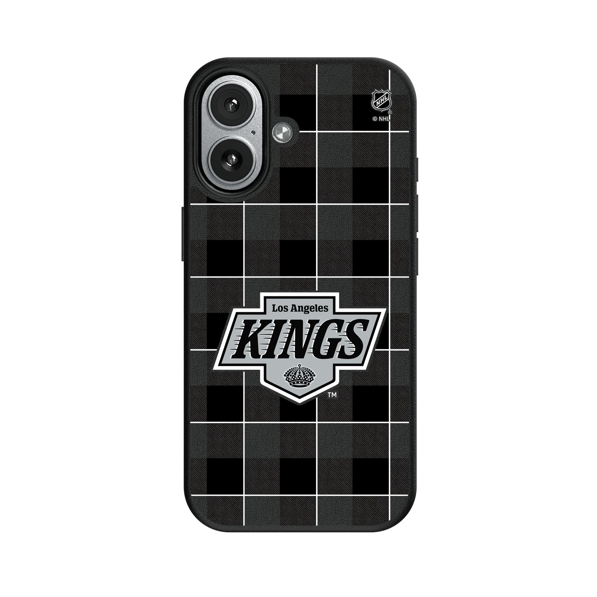 LA Kings Plaid MagSafe Compatible Phone Case for Apple iPhone 7