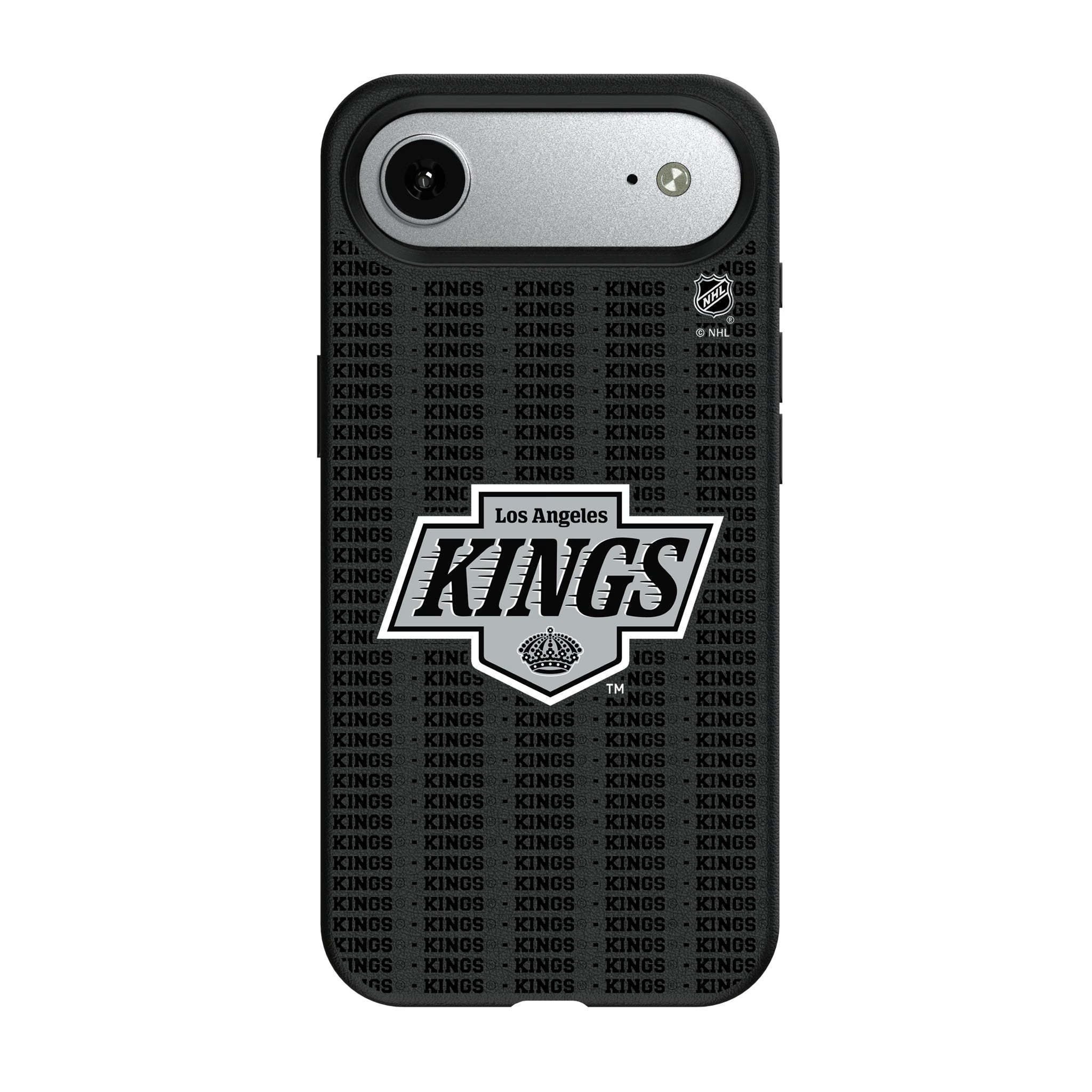 LA Kings Text Backdrop MagSafe Compatible Phone Case for Apple iPhone 8