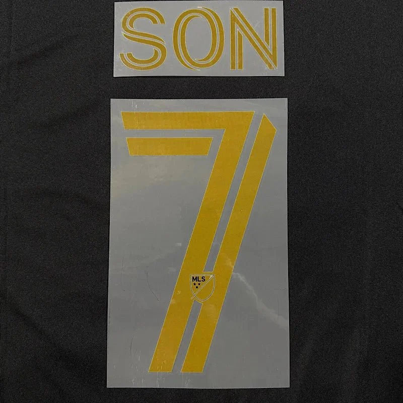 LAFC Away 2025- SON #7 Official Name Set 1