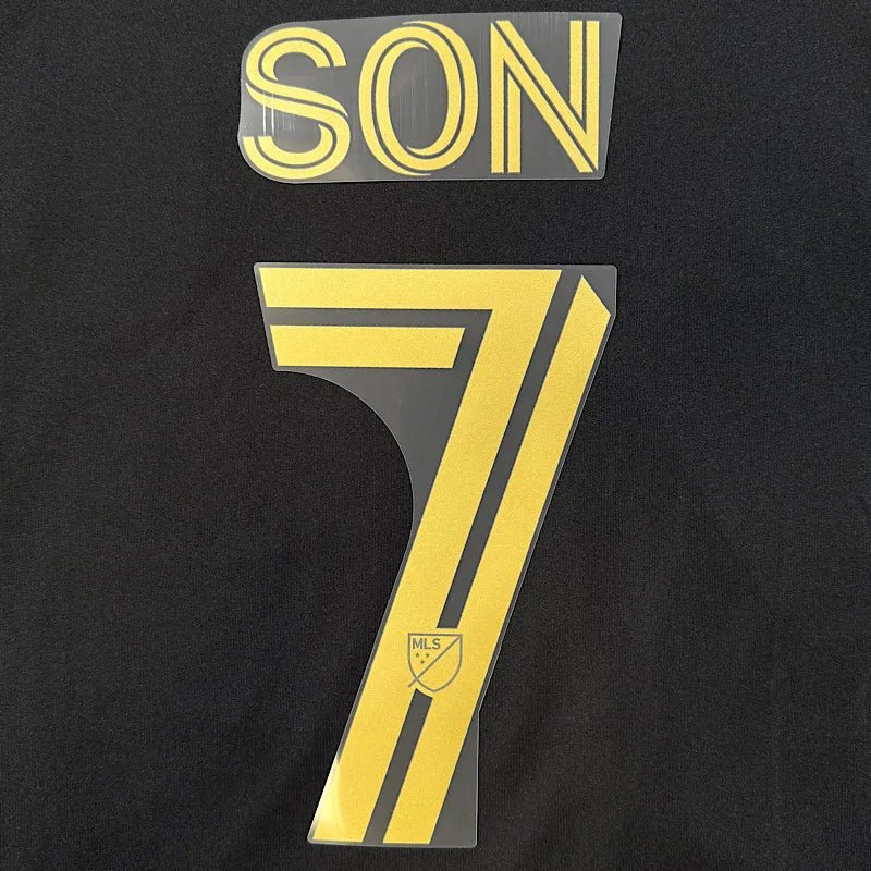 LAFC Home 2025- SON #7 Youth Official Name Set 1