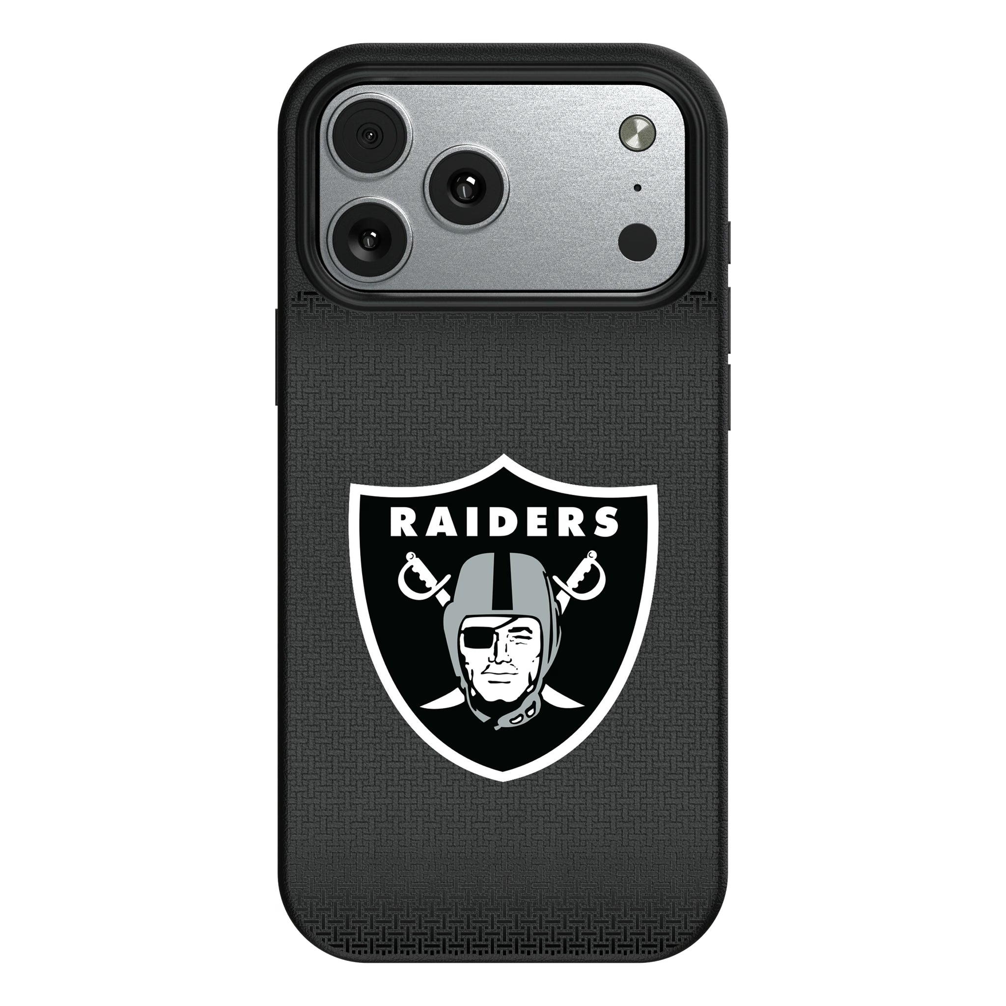 Las Vegas Raiders Linen MagSafe Compatible Phone Case for Apple iPhone 9