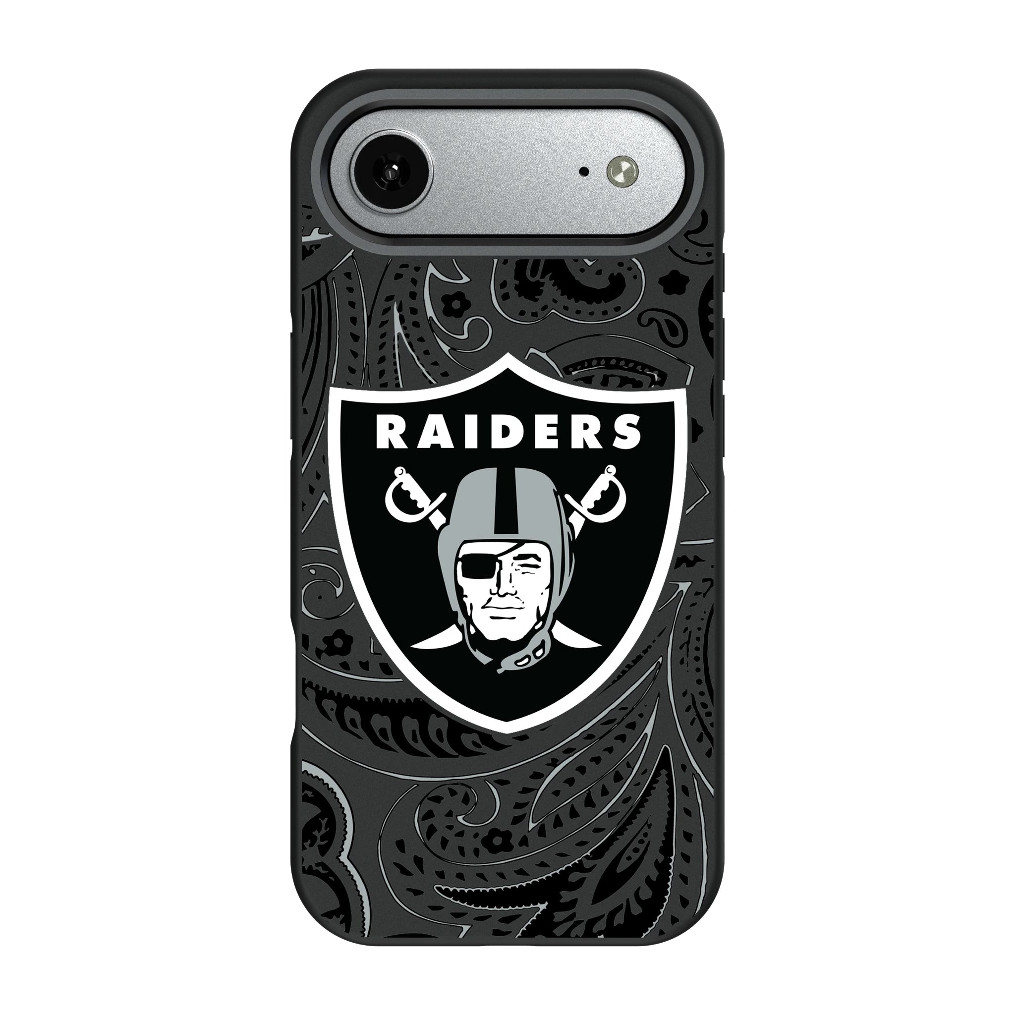 Las Vegas Raiders Paisley Bump Phone Case 9