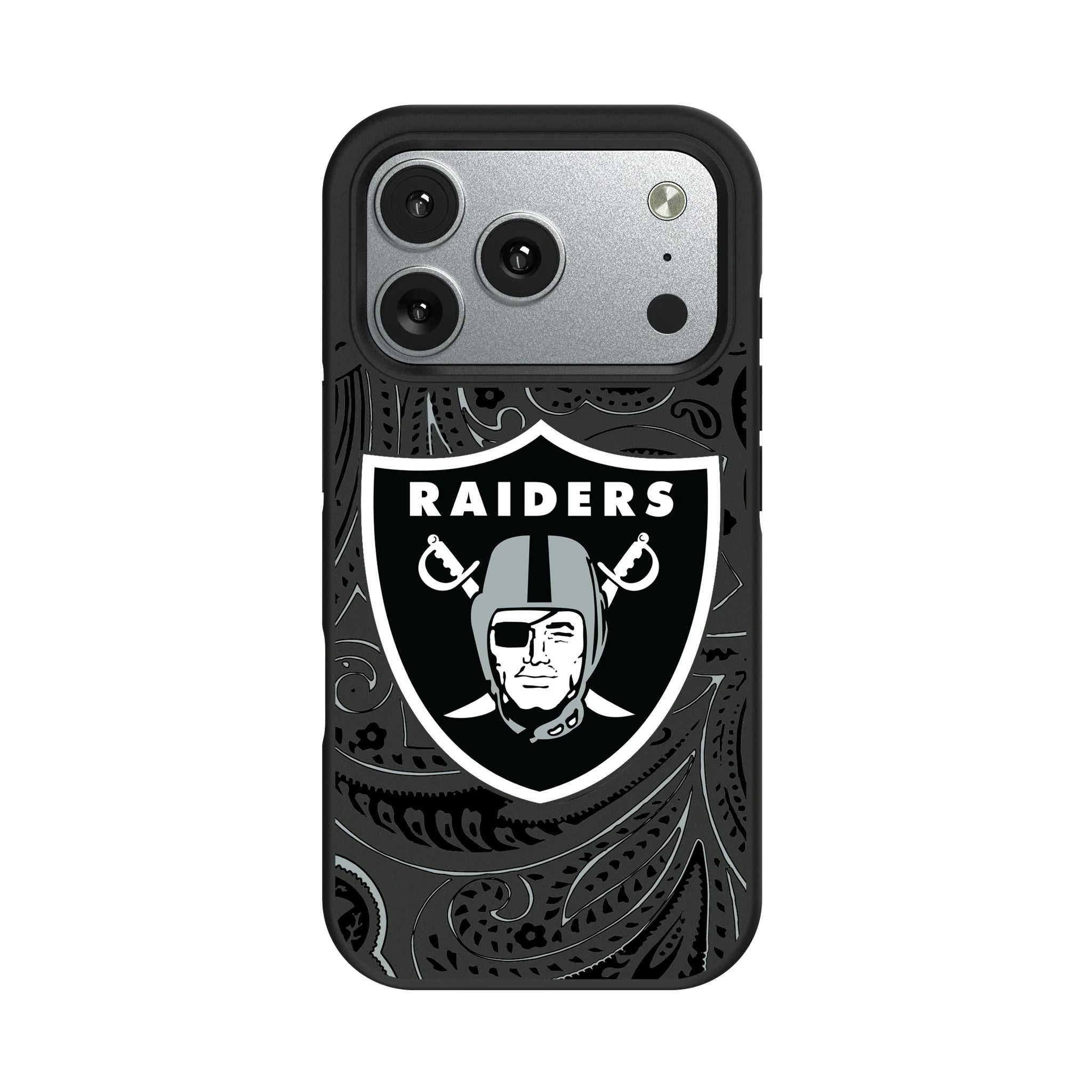 Las Vegas Raiders Paisley Bump Phone Case 10