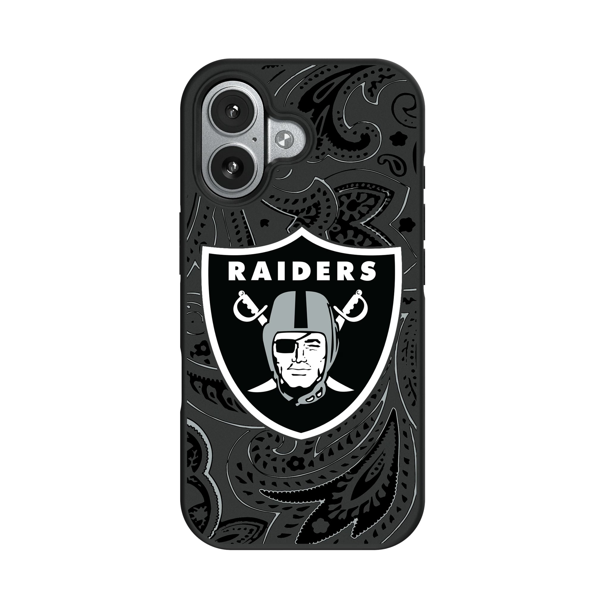 Las Vegas Raiders Paisley Bump Phone Case 8