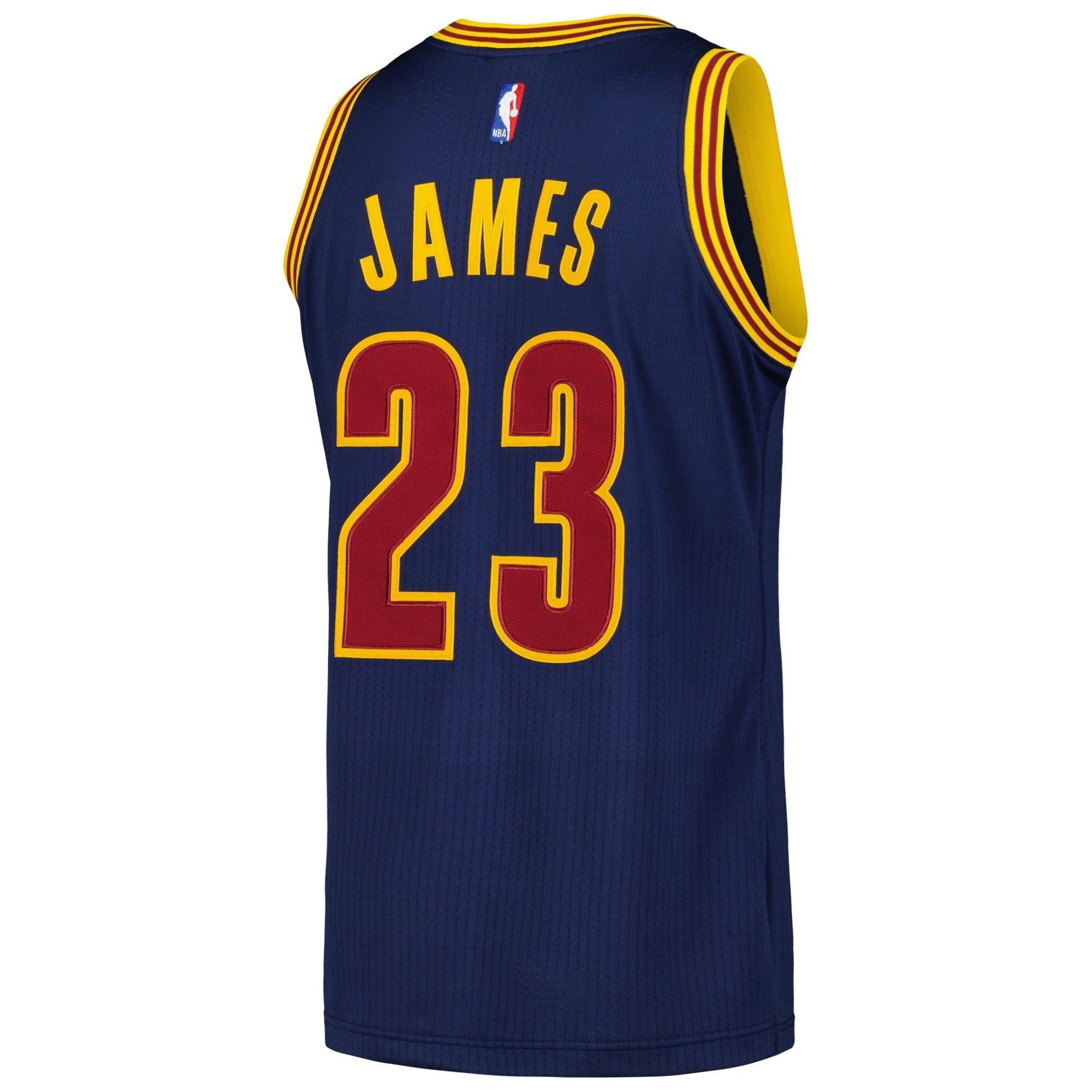 Cleveland Cavaliers - 23 Lebron James 2015/16 Alternate Swingman Astros Blue Jersey 3