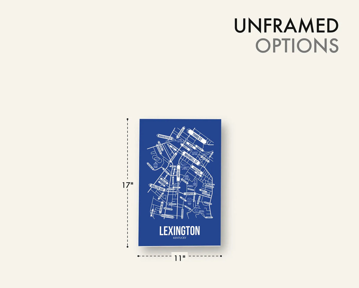 Lexington, Kentucky street map 11