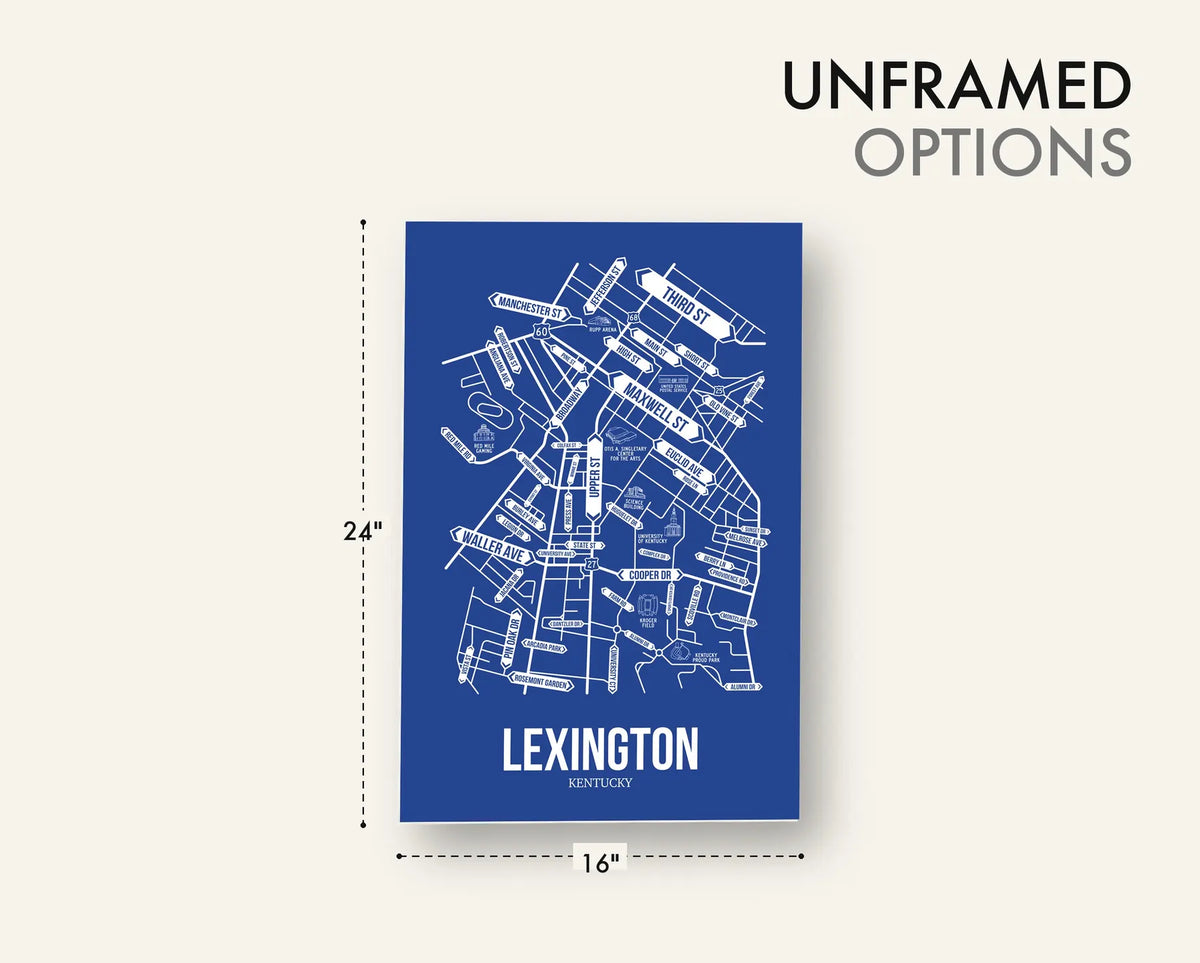 Lexington, Kentucky street map 12