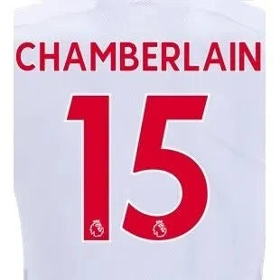 Liverpool 2019/20 Away Chamberlain #15 Jersey Name Set 1