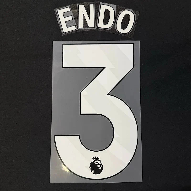 Liverpool 2023-Home ENDO #3 Official Name Set- White 1