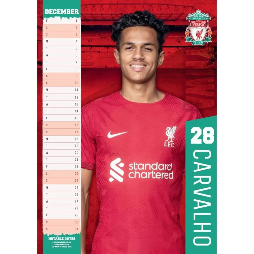 Liverpool 2023 Official Calendar 2