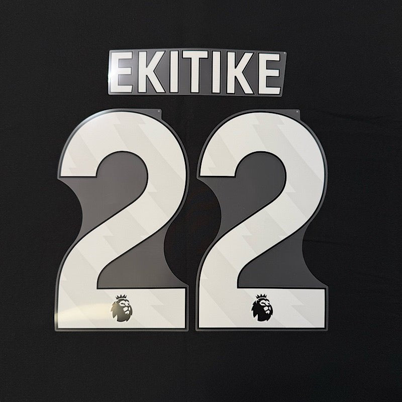 Liverpool 2025-Home EKITIKE #22 Official Name Set- White 1