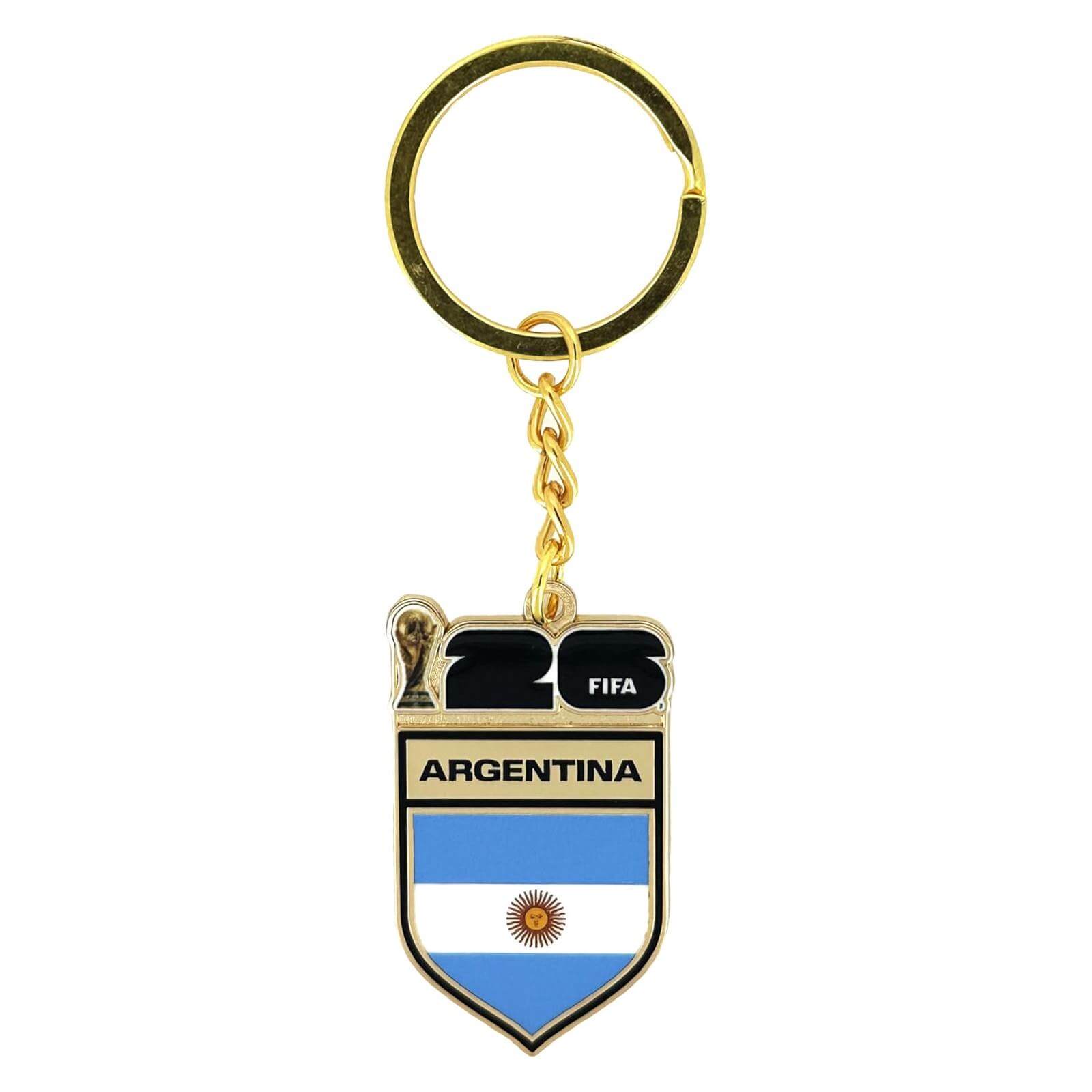 Logo Brands 2026 FIFA World Cup Argentina Flag Keychain 1