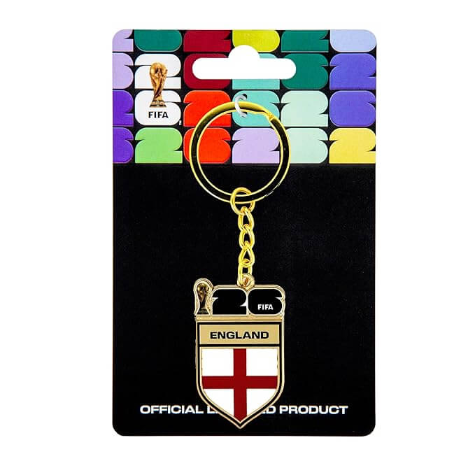 Logo Brands 2026 FIFA World Cup England Flag Keychain 4