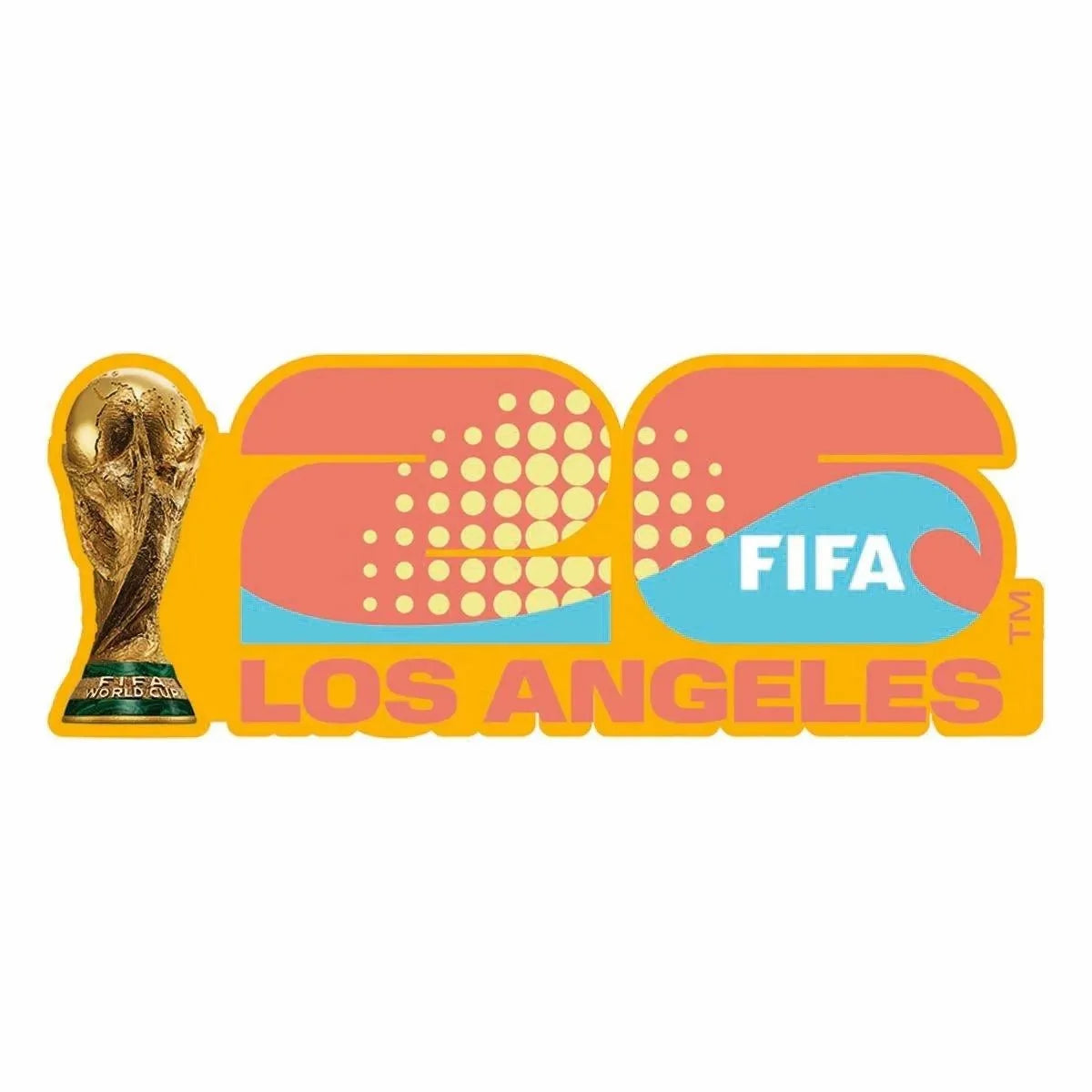 Logo Brands 2026 FIFA World Cup Los Angeles Host City Pin 1